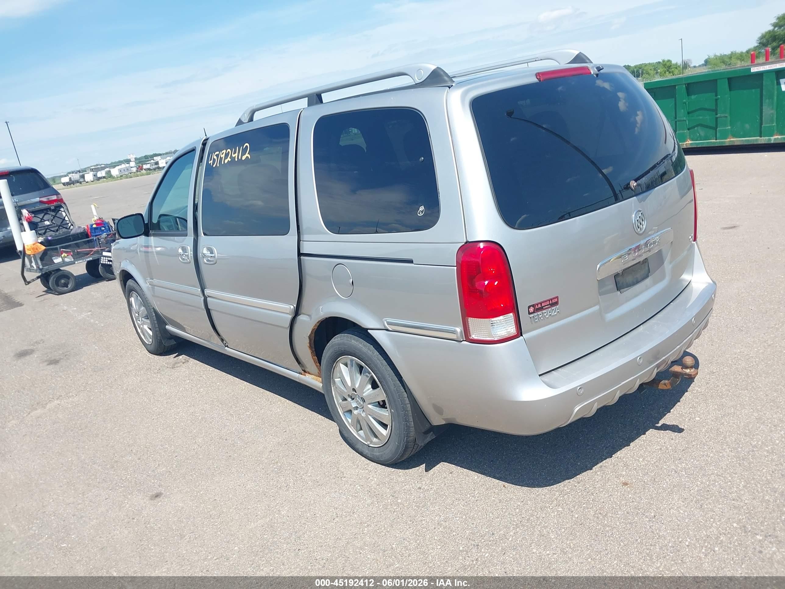 2005 Buick Terraza Cxl Silver vin: 5GADV33L65D242769