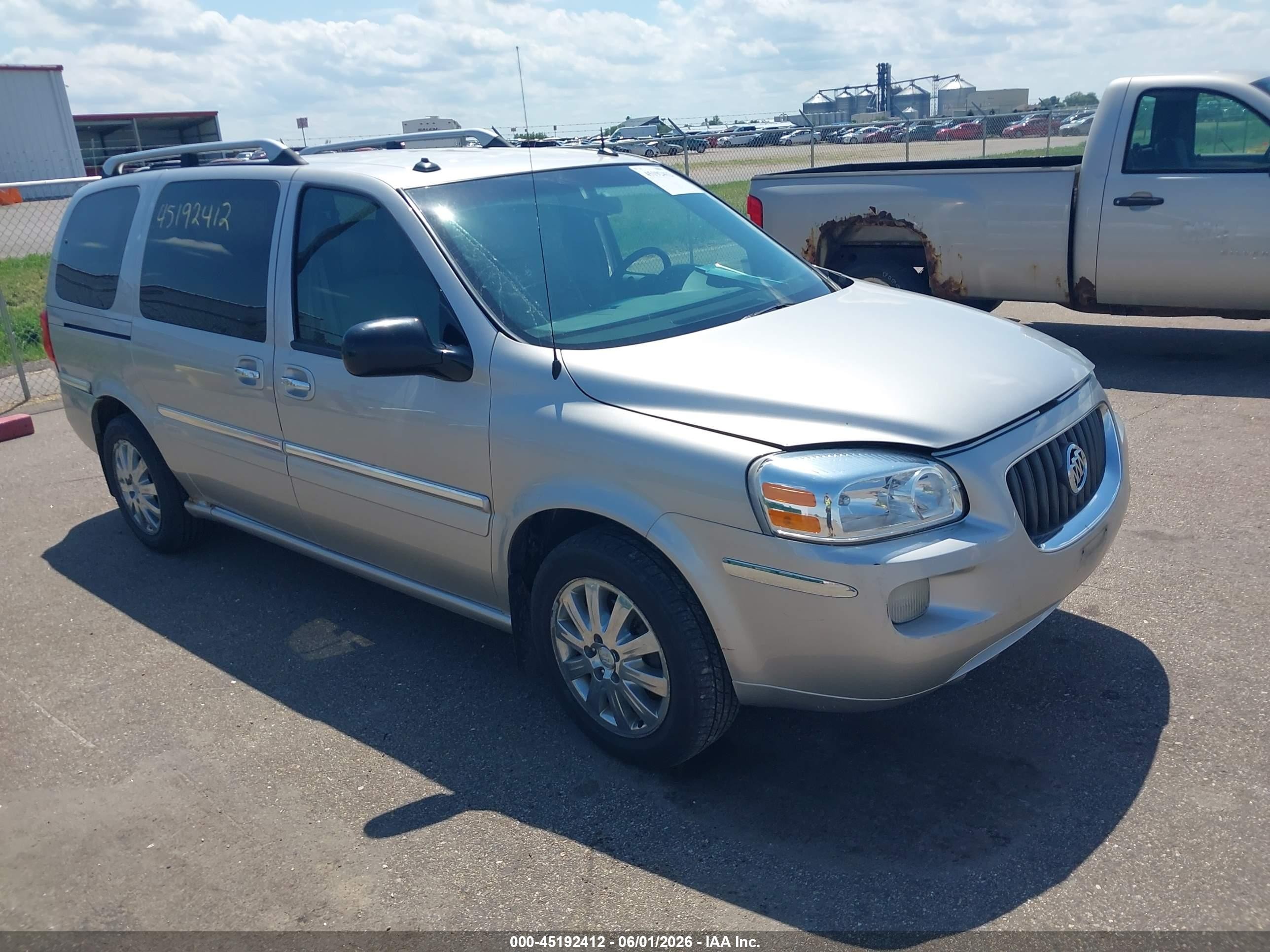 2005 Buick Terraza Cxl Silver vin: 5GADV33L65D242769