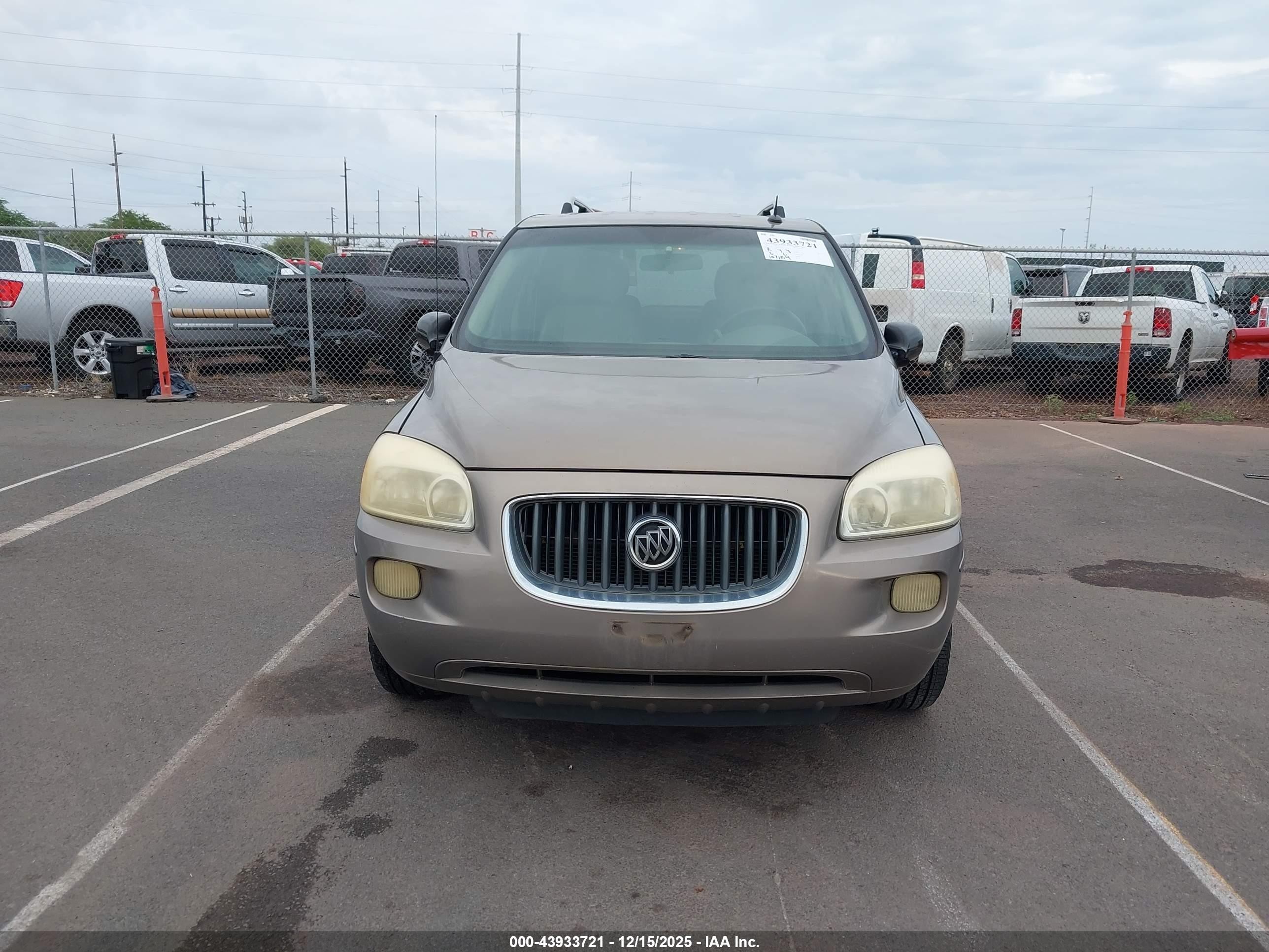 2006 Buick Terraza Cxl Brown vin: 5GADV33L66D131639