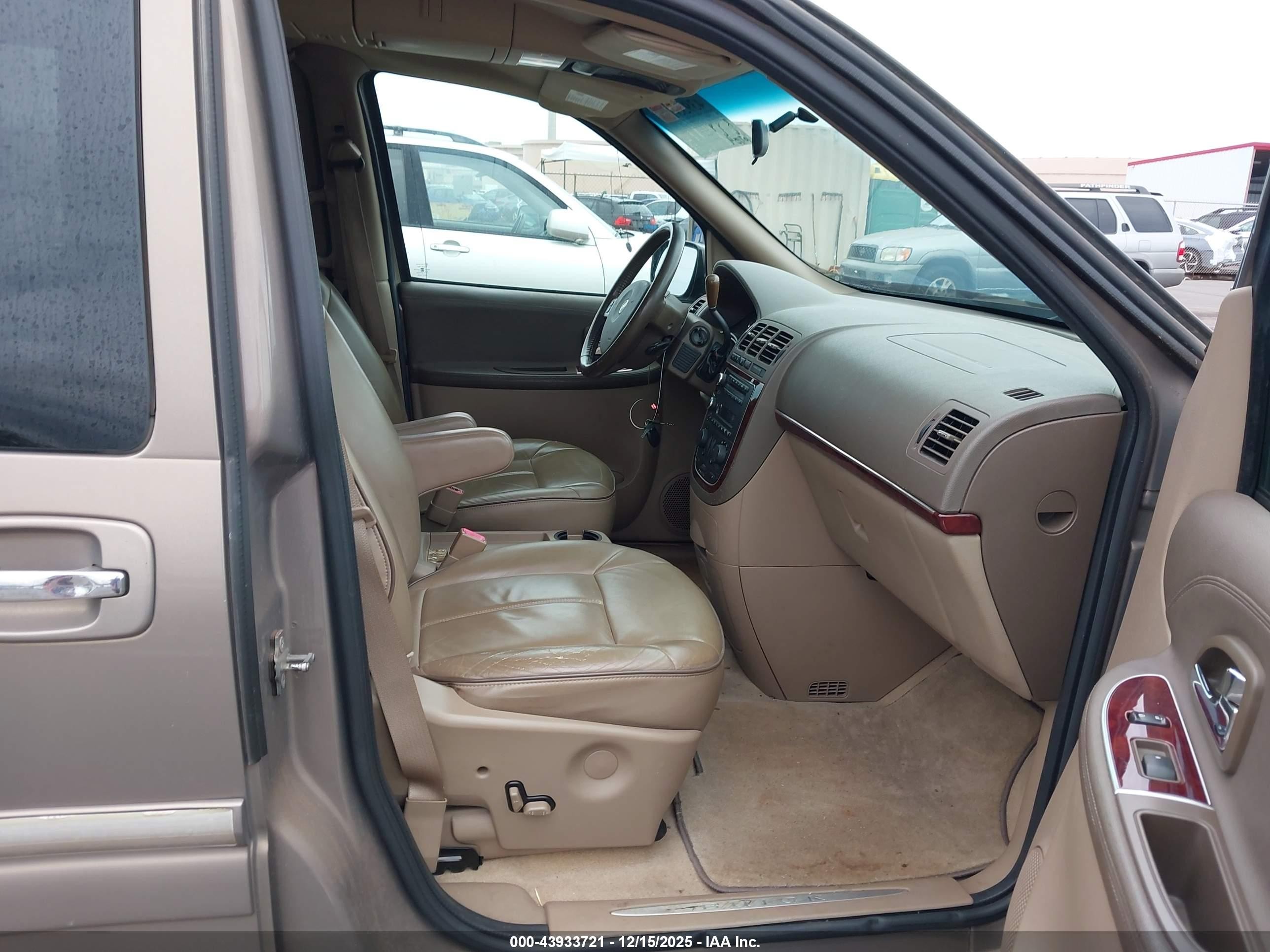 2006 Buick Terraza Cxl Brown vin: 5GADV33L66D131639