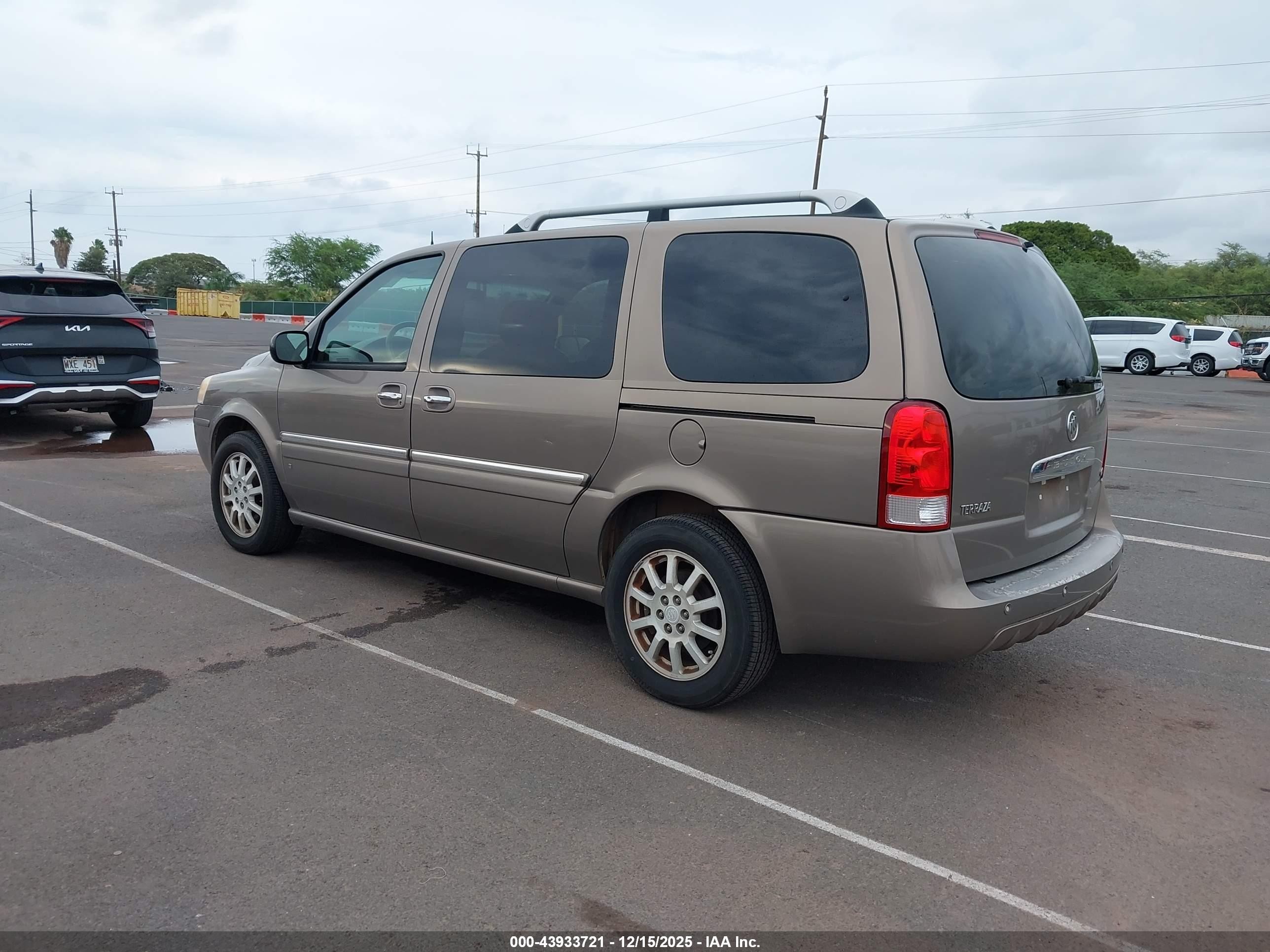 2006 Buick Terraza Cxl Brown vin: 5GADV33L66D131639