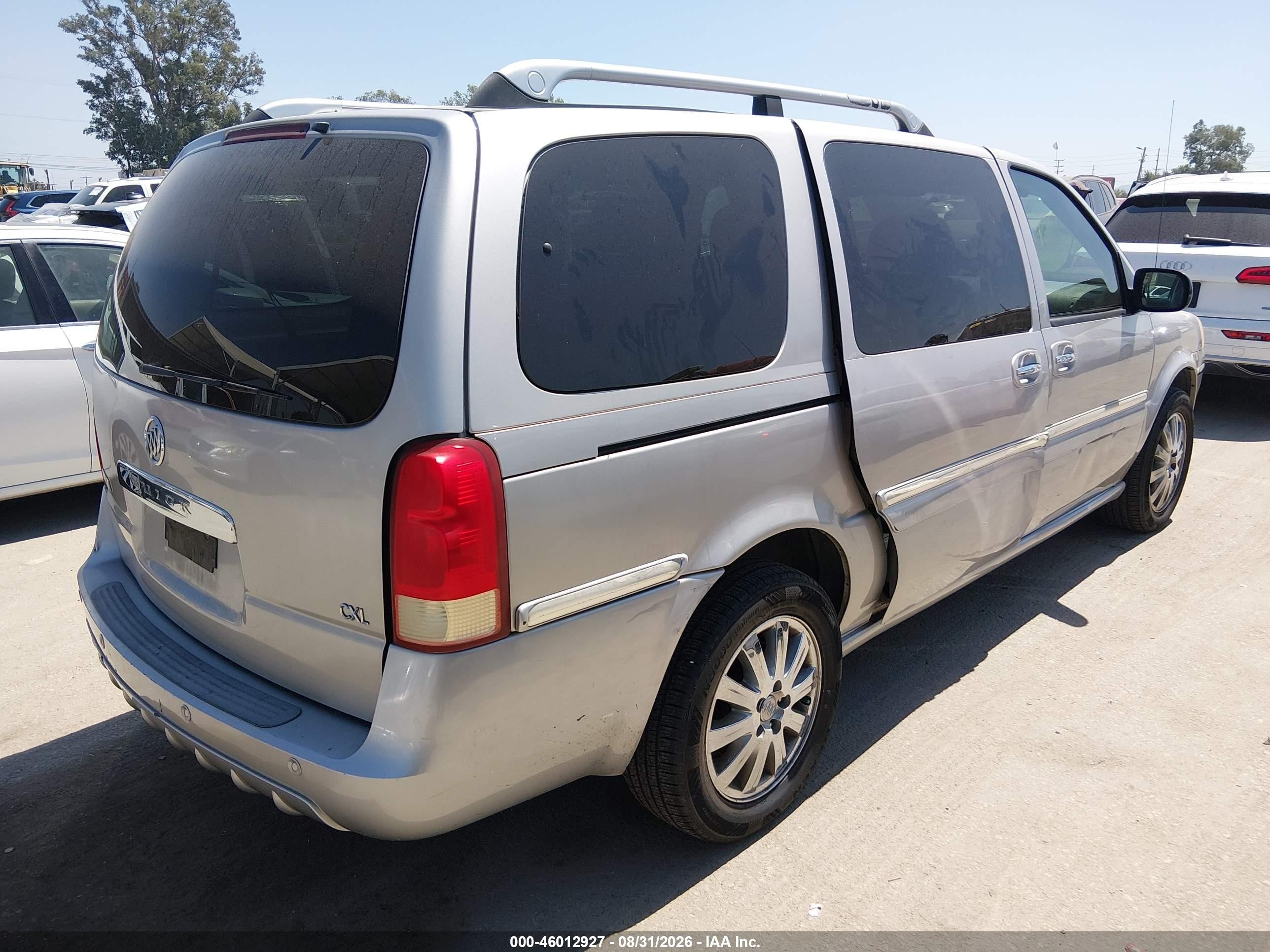 2005 Buick Terraza Cxl Silver vin: 5GADV33L85D254664