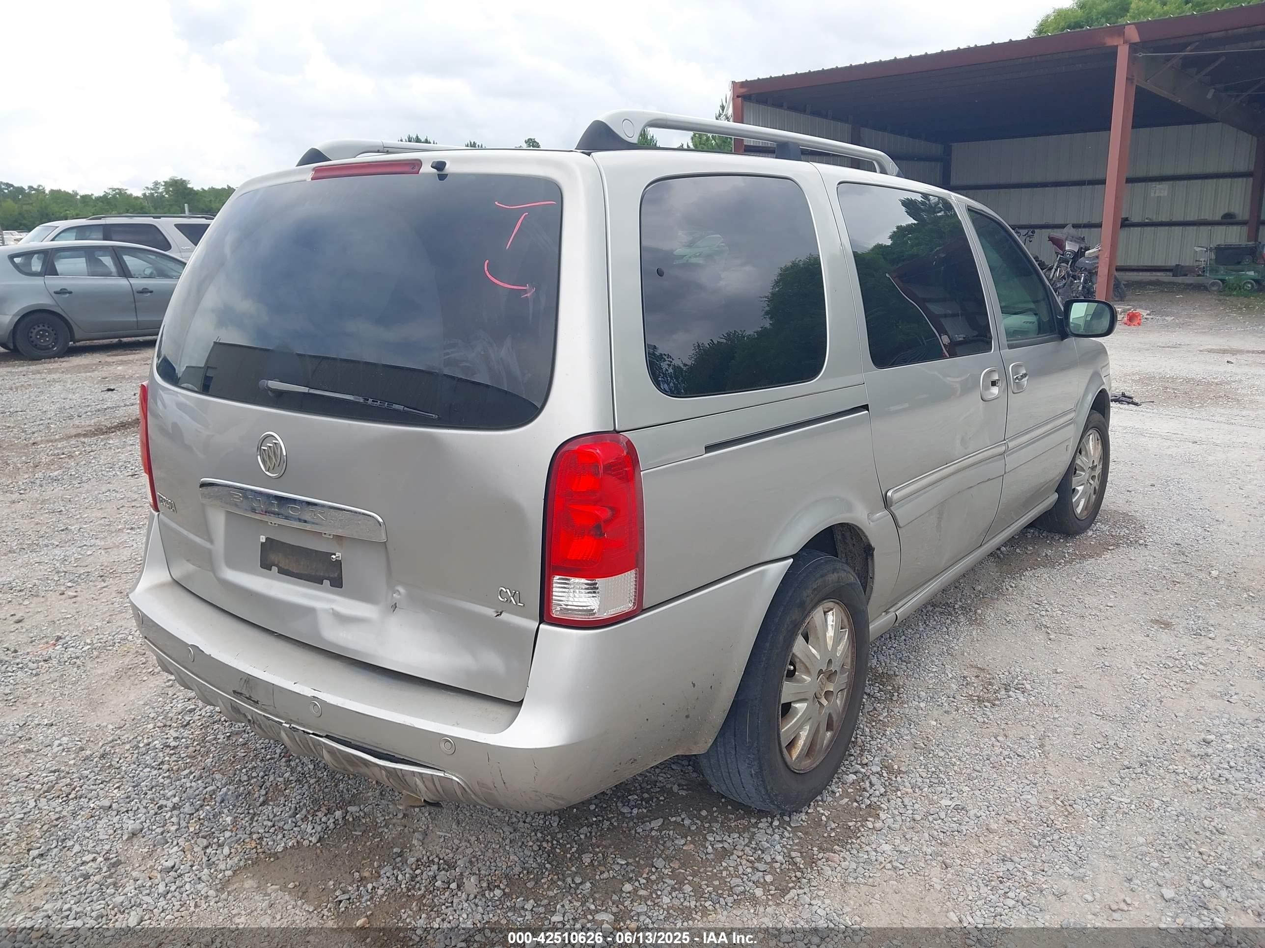2006 Buick Terraza Cxl Brown vin: 5GADV33L86D144098