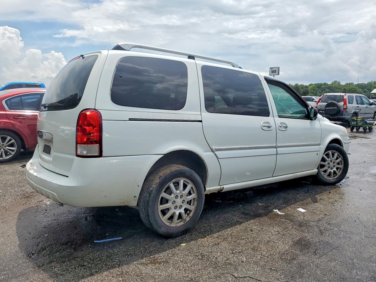 2006 Buick Terraza Cxl White vin: 5GADV33L86D212321
