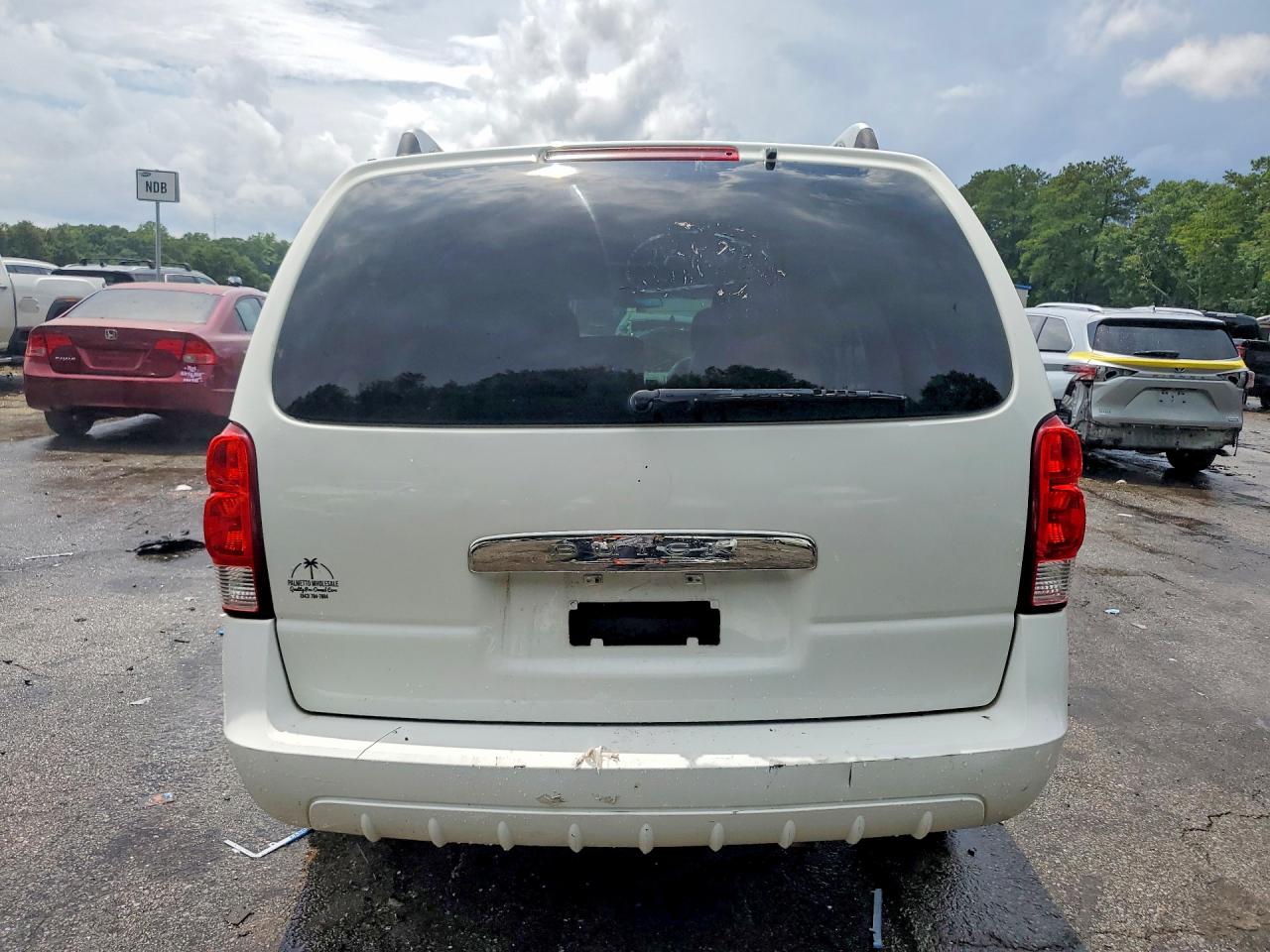 2006 Buick Terraza Cxl White vin: 5GADV33L86D212321