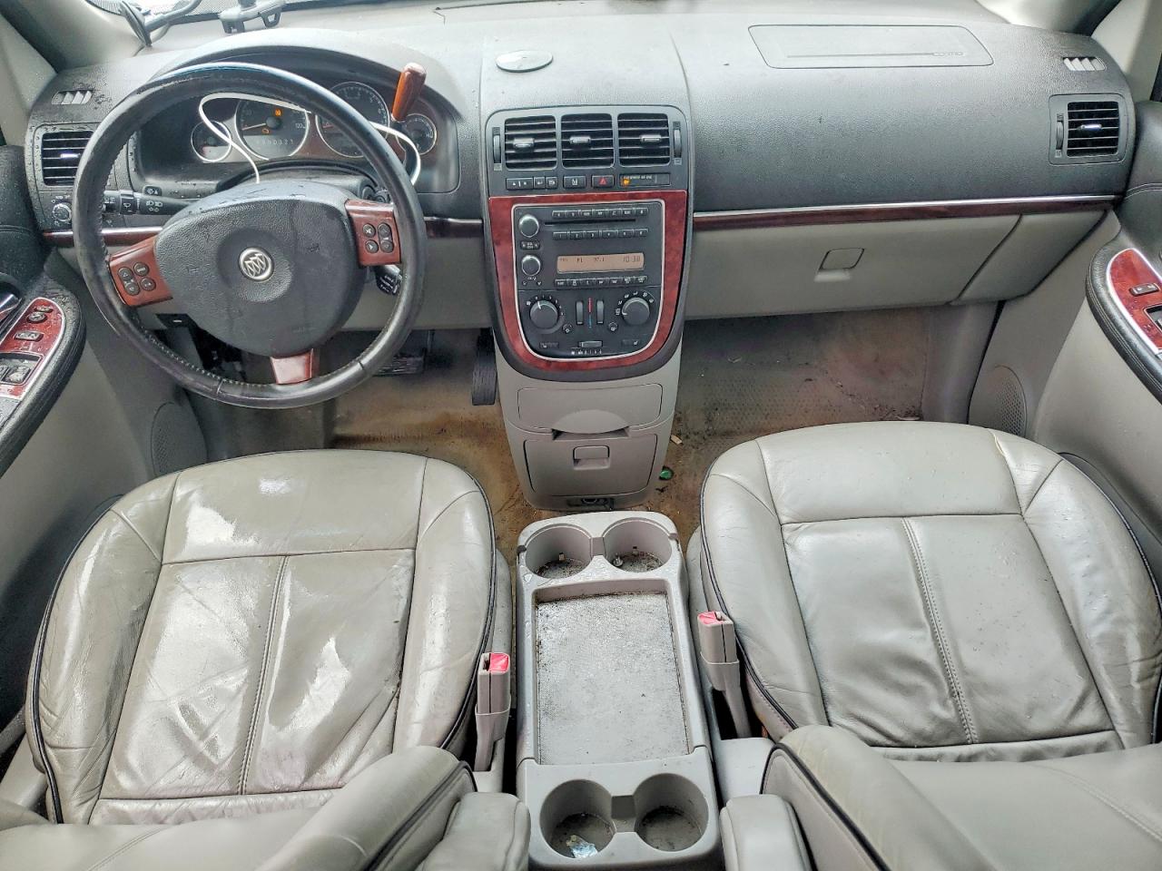 2006 Buick Terraza Cxl White vin: 5GADV33L86D212321