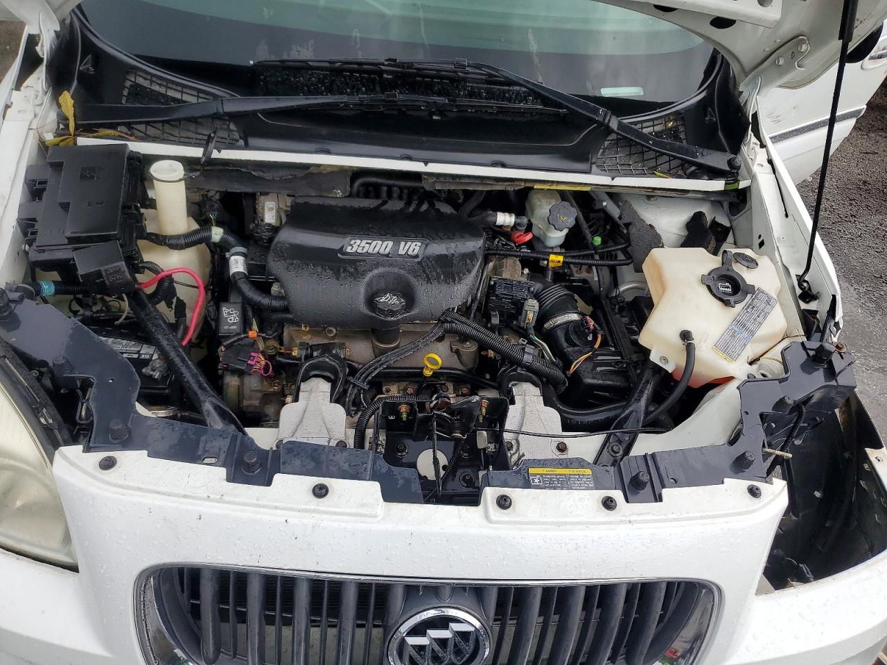 2006 Buick Terraza Cxl White vin: 5GADV33L86D212321