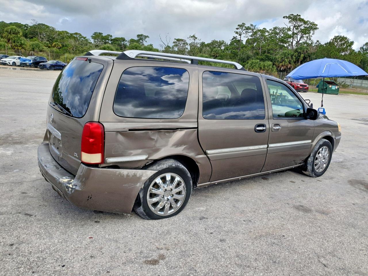 2005 Buick Terraza Cxl Brown vin: 5GADV33L95D199206