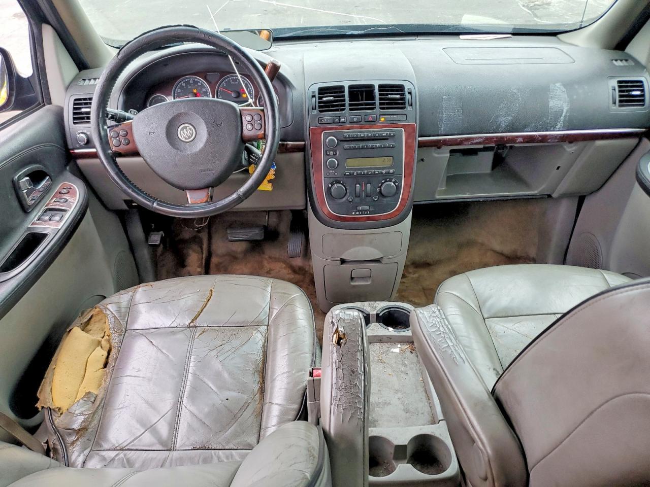 2006 Buick Terraza Cxl Blue vin: 5GADV33L96D243982