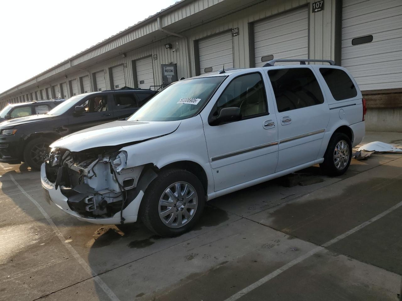 2006 Buick Terraza Cxl Белый vin: 5GADV33LX6D202065