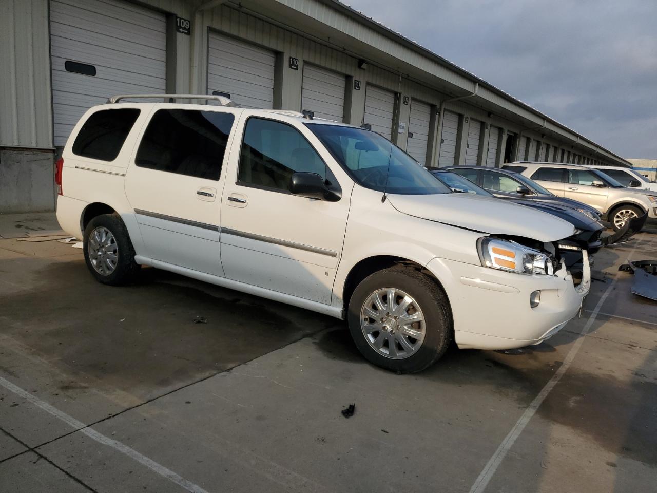 2006 Buick Terraza Cxl White vin: 5GADV33LX6D202065