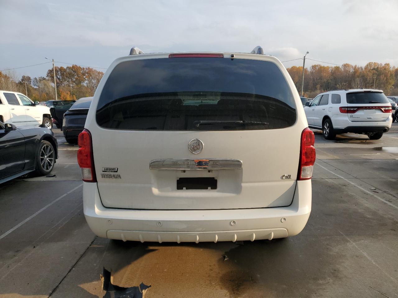 2006 Buick Terraza Cxl White vin: 5GADV33LX6D202065