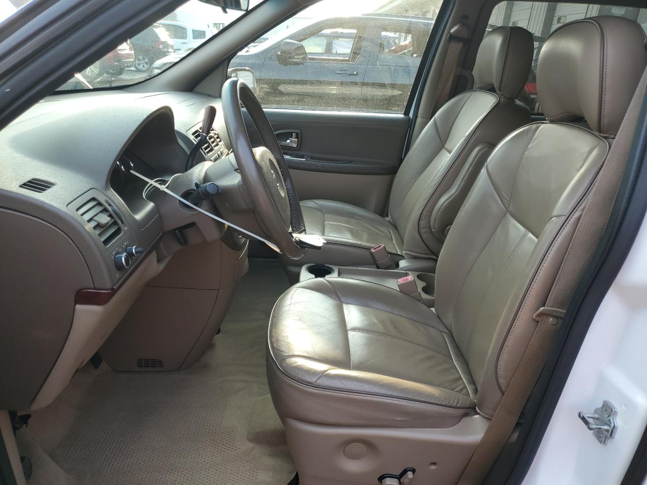 2006 Buick Terraza Cxl White vin: 5GADV33LX6D202065