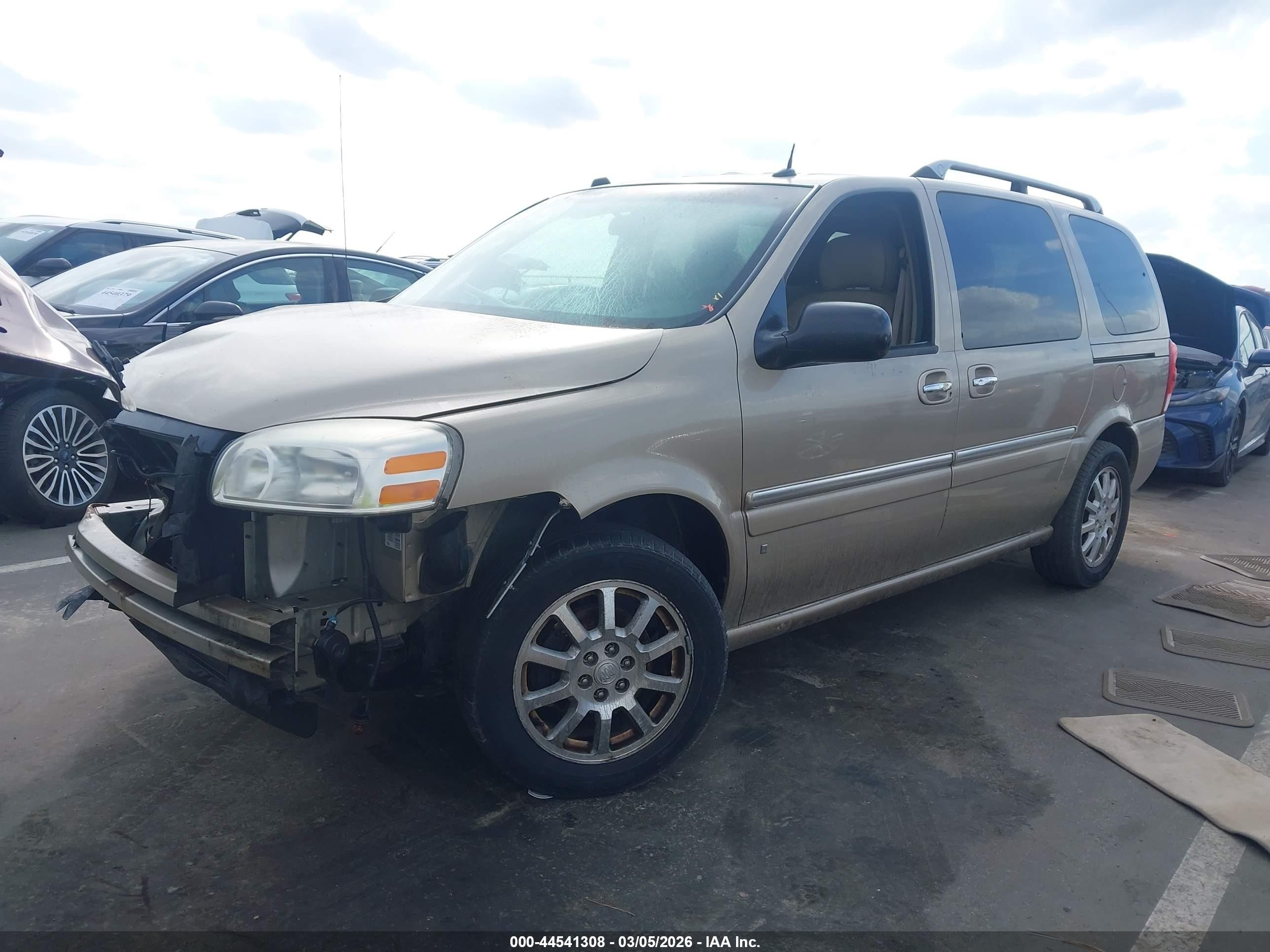 2006 Buick Terraza Cxl Champagne vin: 5GADV33LX6D216404