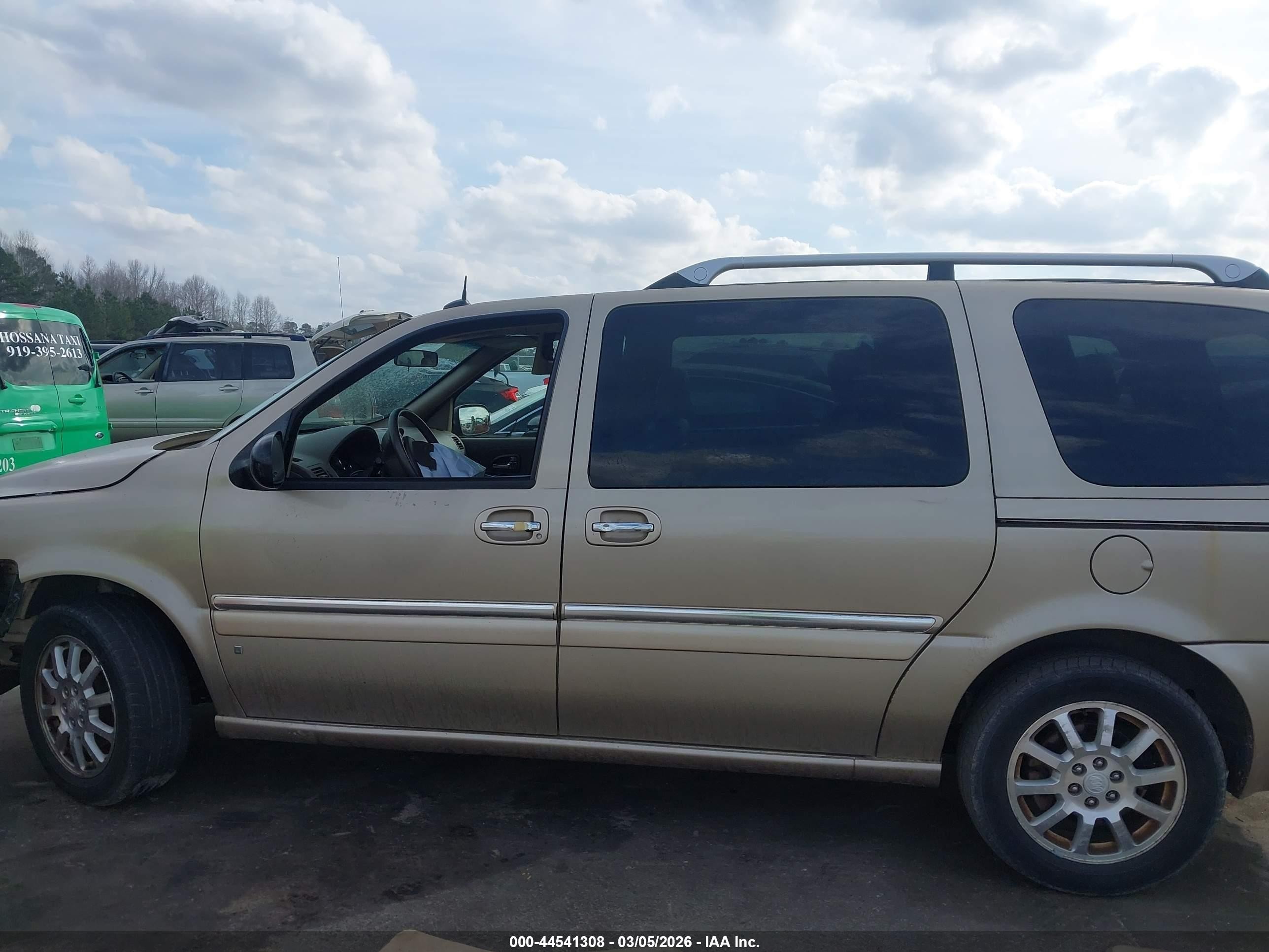 2006 Buick Terraza Cxl Champagne vin: 5GADV33LX6D216404