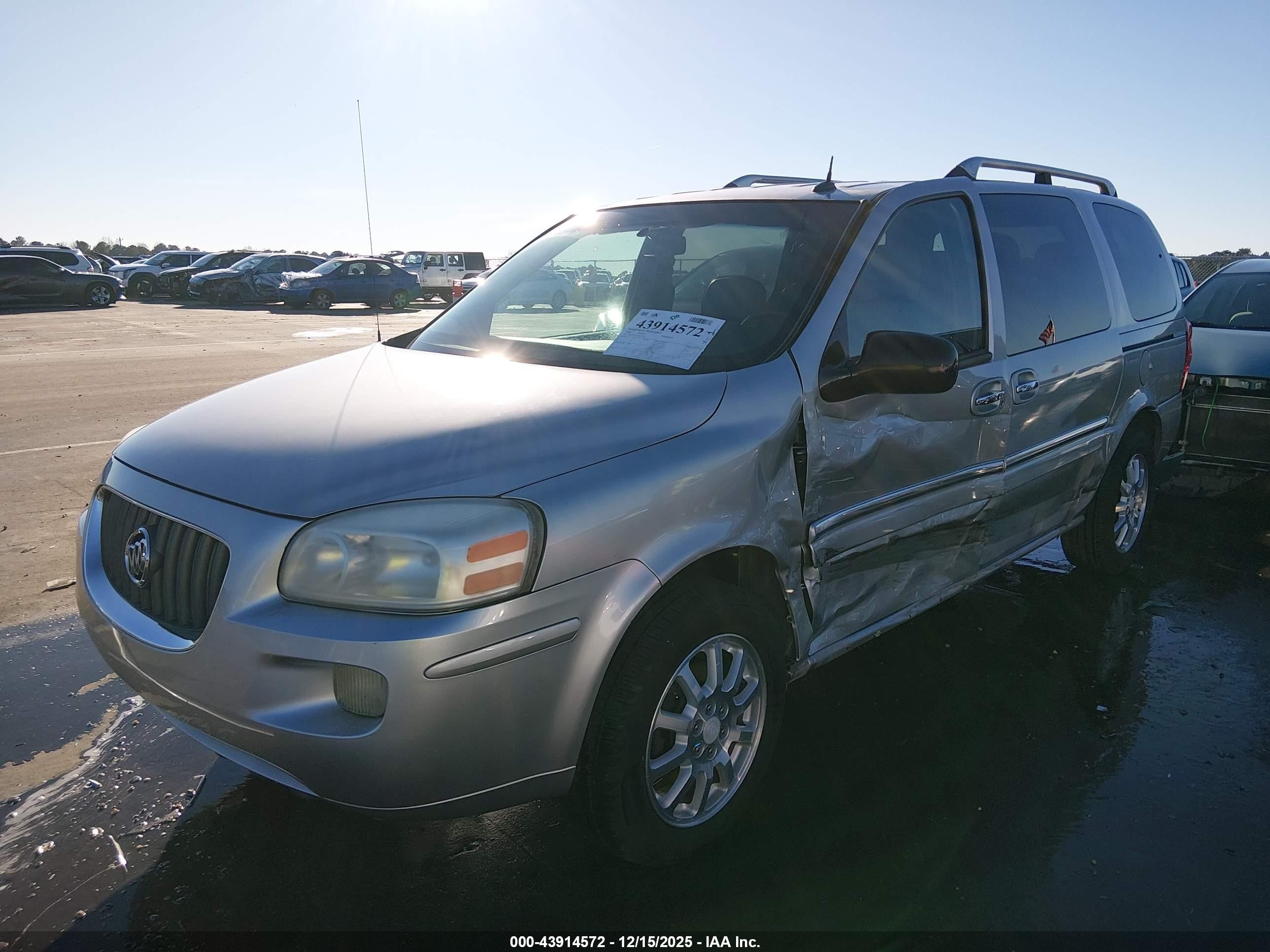2006 Buick Terraza Cxl Silver vin: 5GADV33LX6D230917