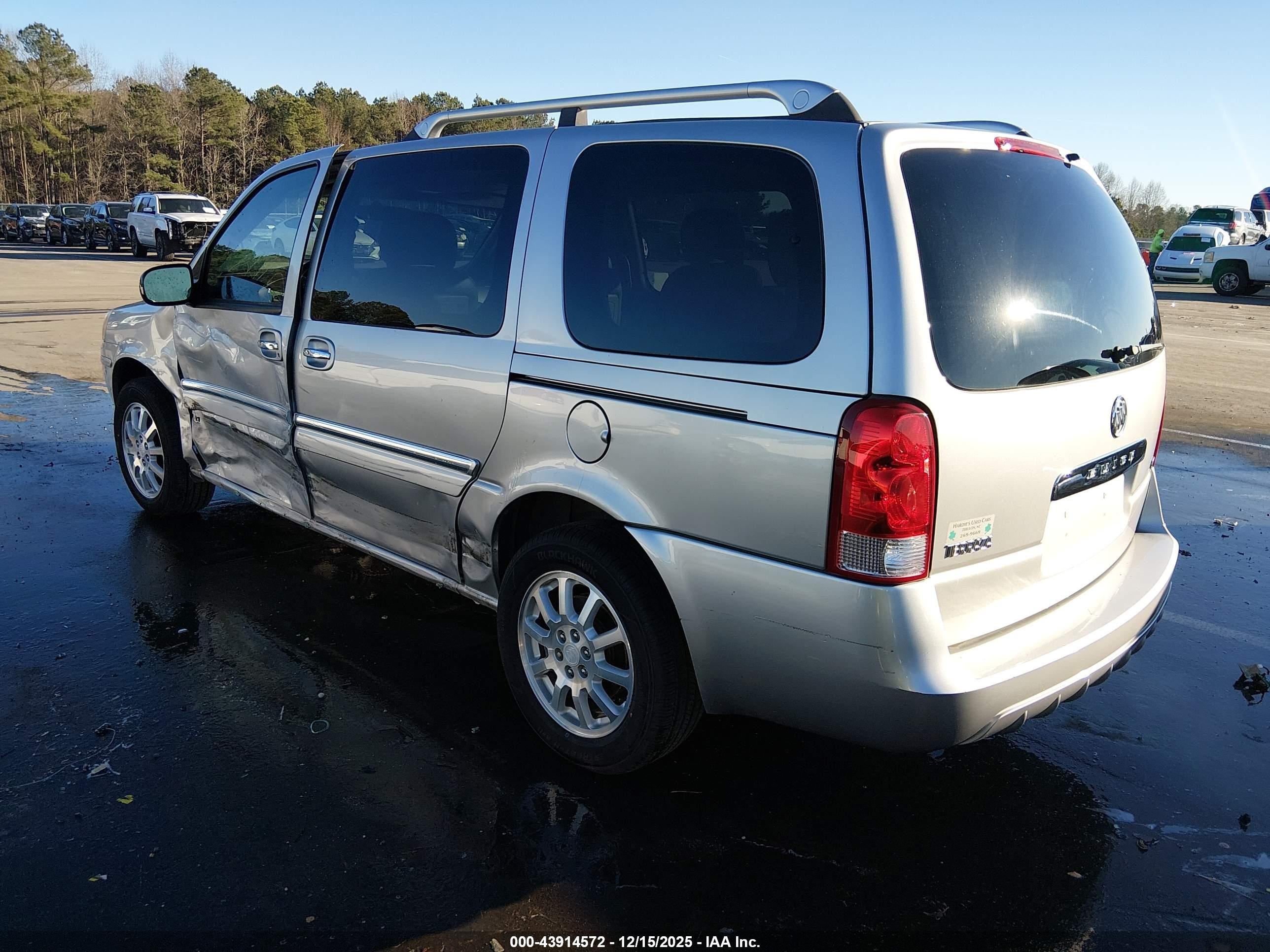 2006 Buick Terraza Cxl Silver vin: 5GADV33LX6D230917