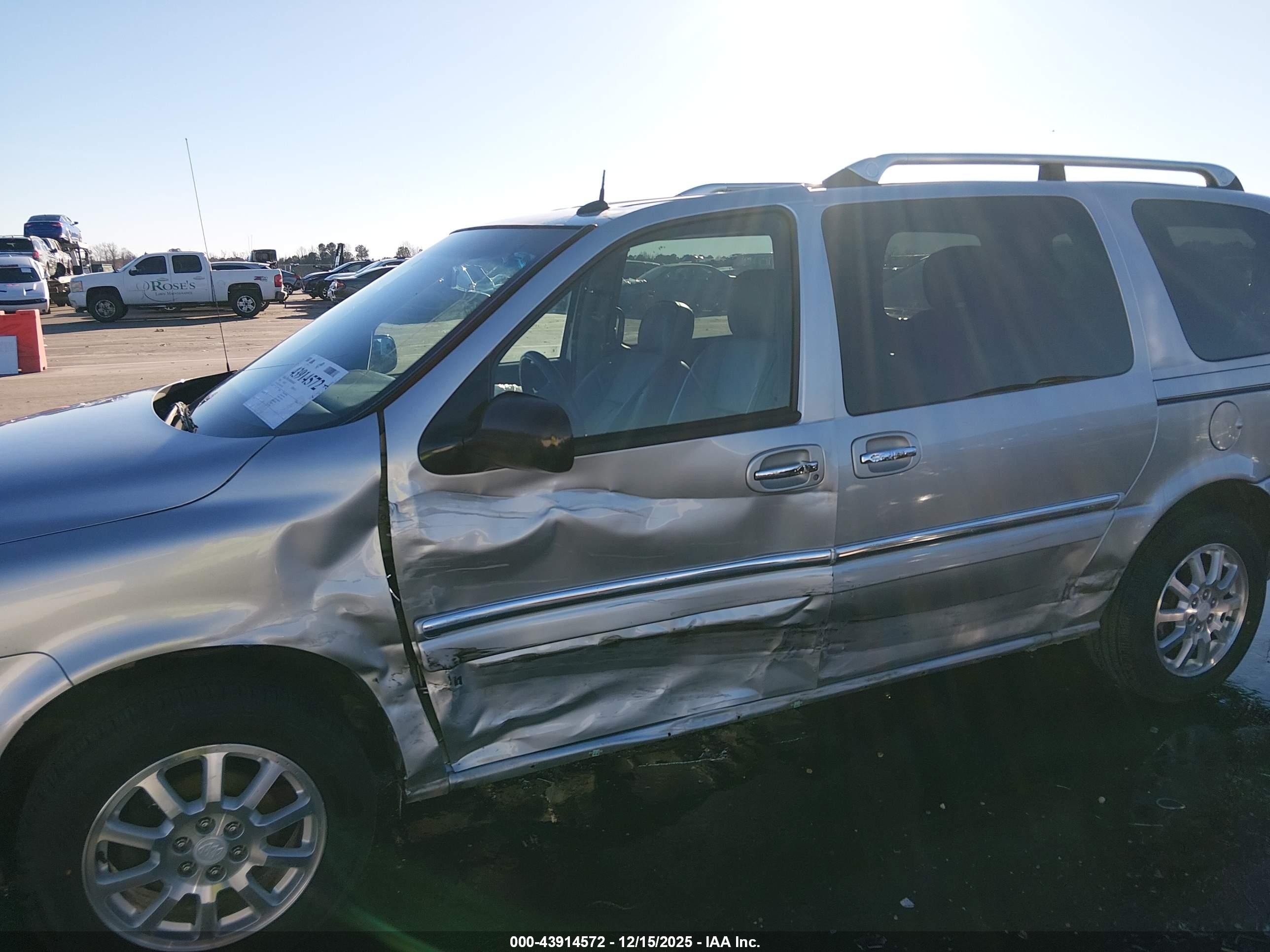 2006 Buick Terraza Cxl Silver vin: 5GADV33LX6D230917
