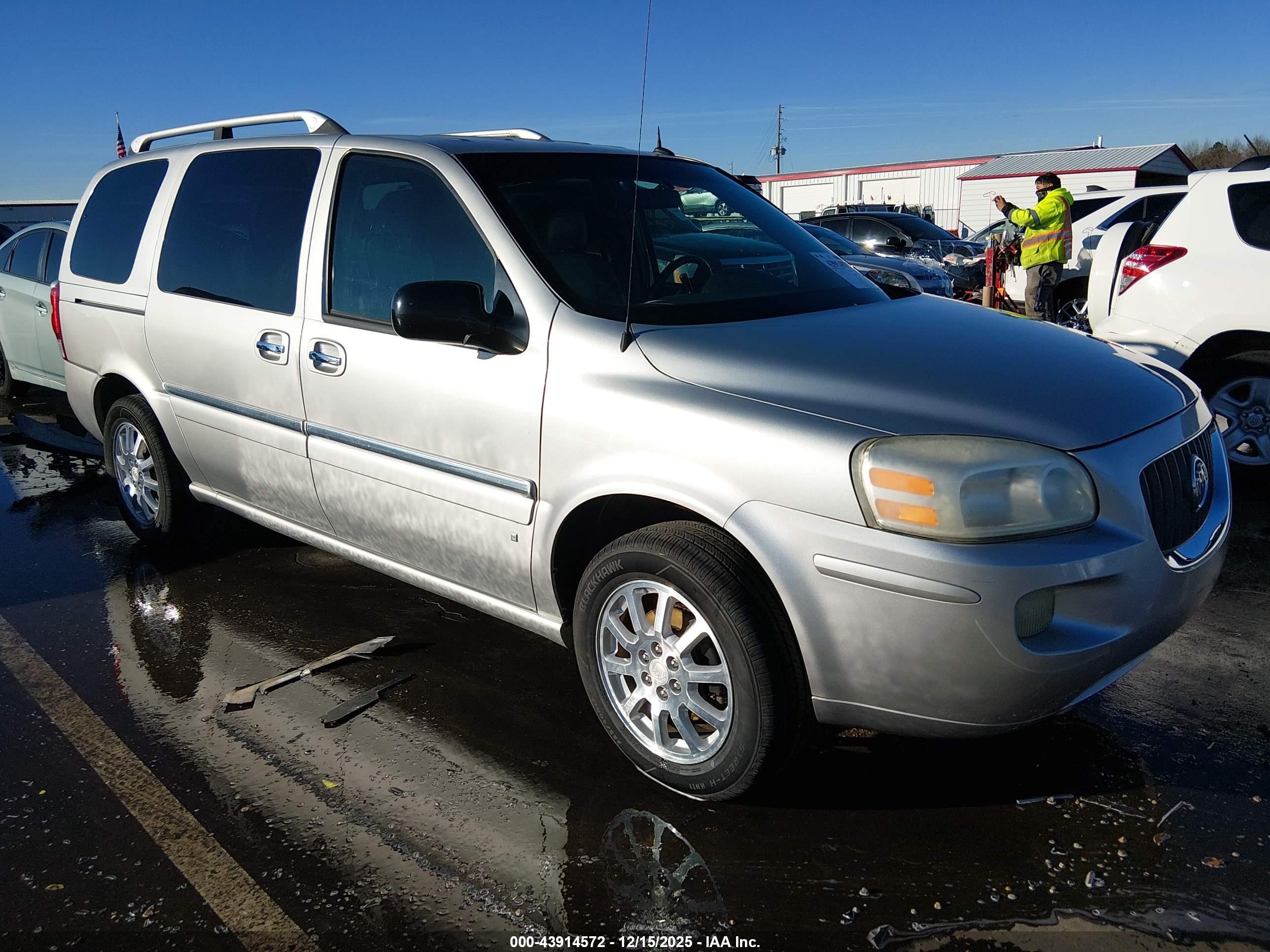 2006 Buick Terraza Cxl Silver vin: 5GADV33LX6D230917