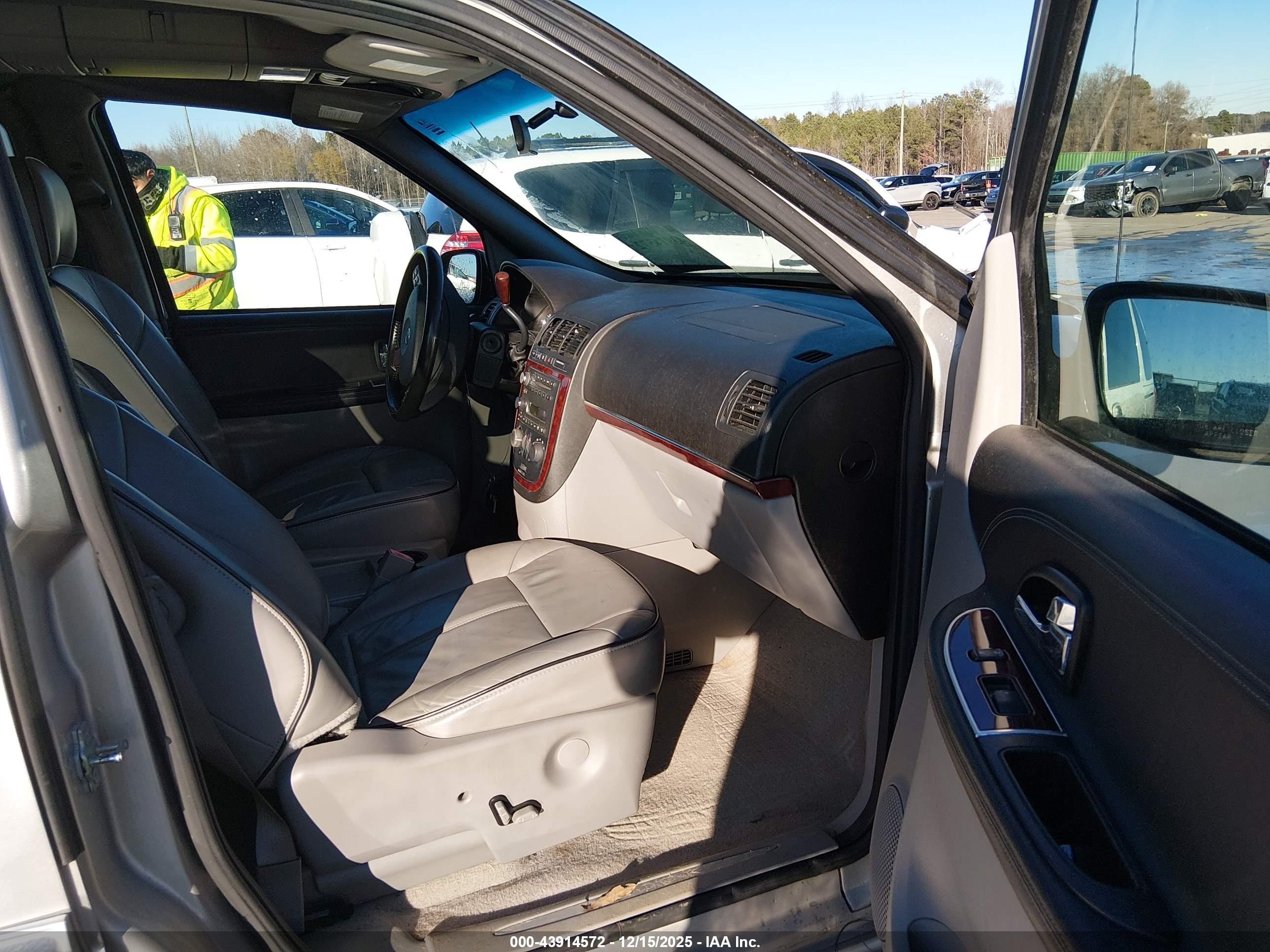 2006 Buick Terraza Cxl Silver vin: 5GADV33LX6D230917
