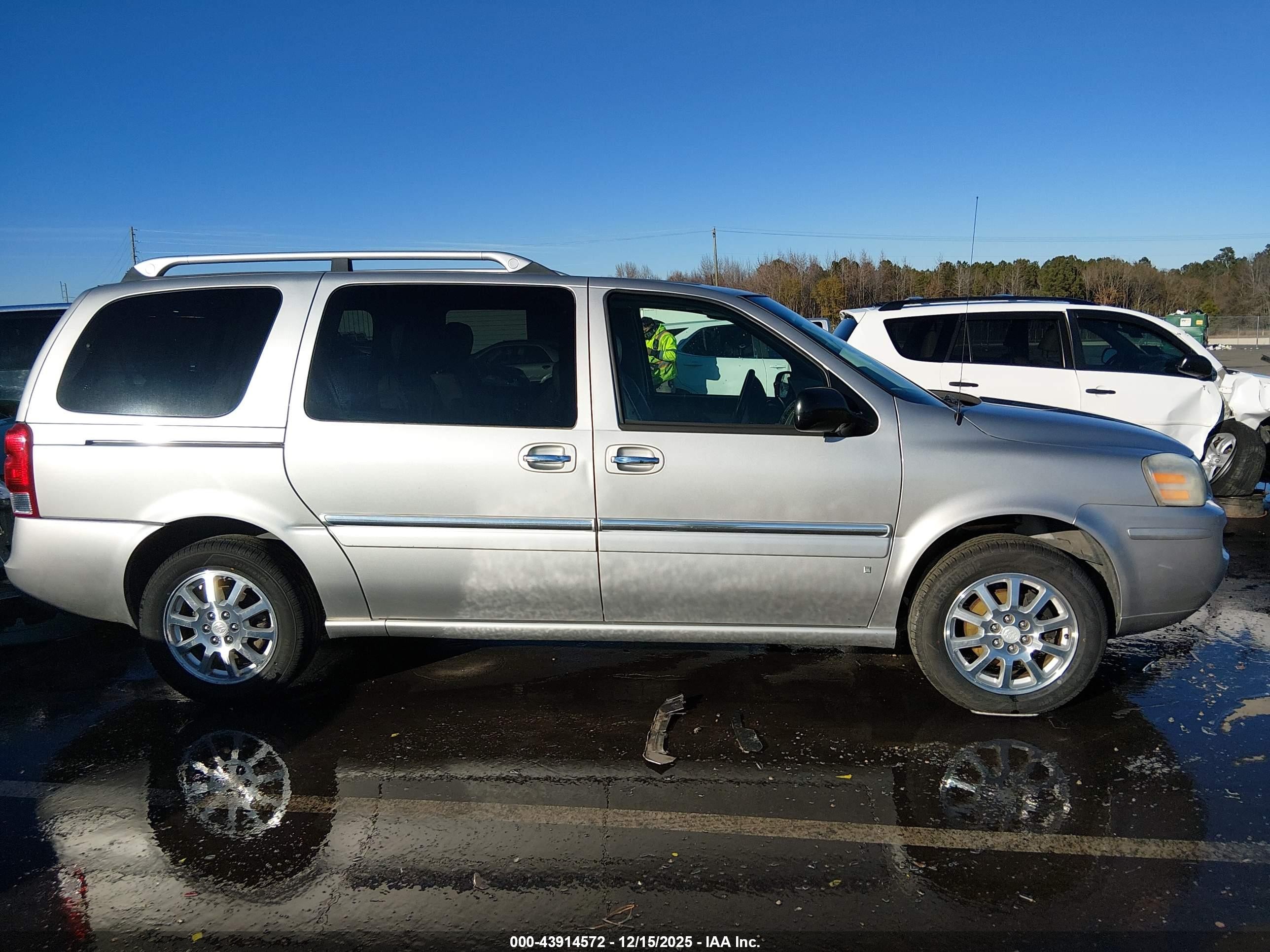 2006 Buick Terraza Cxl Silver vin: 5GADV33LX6D230917