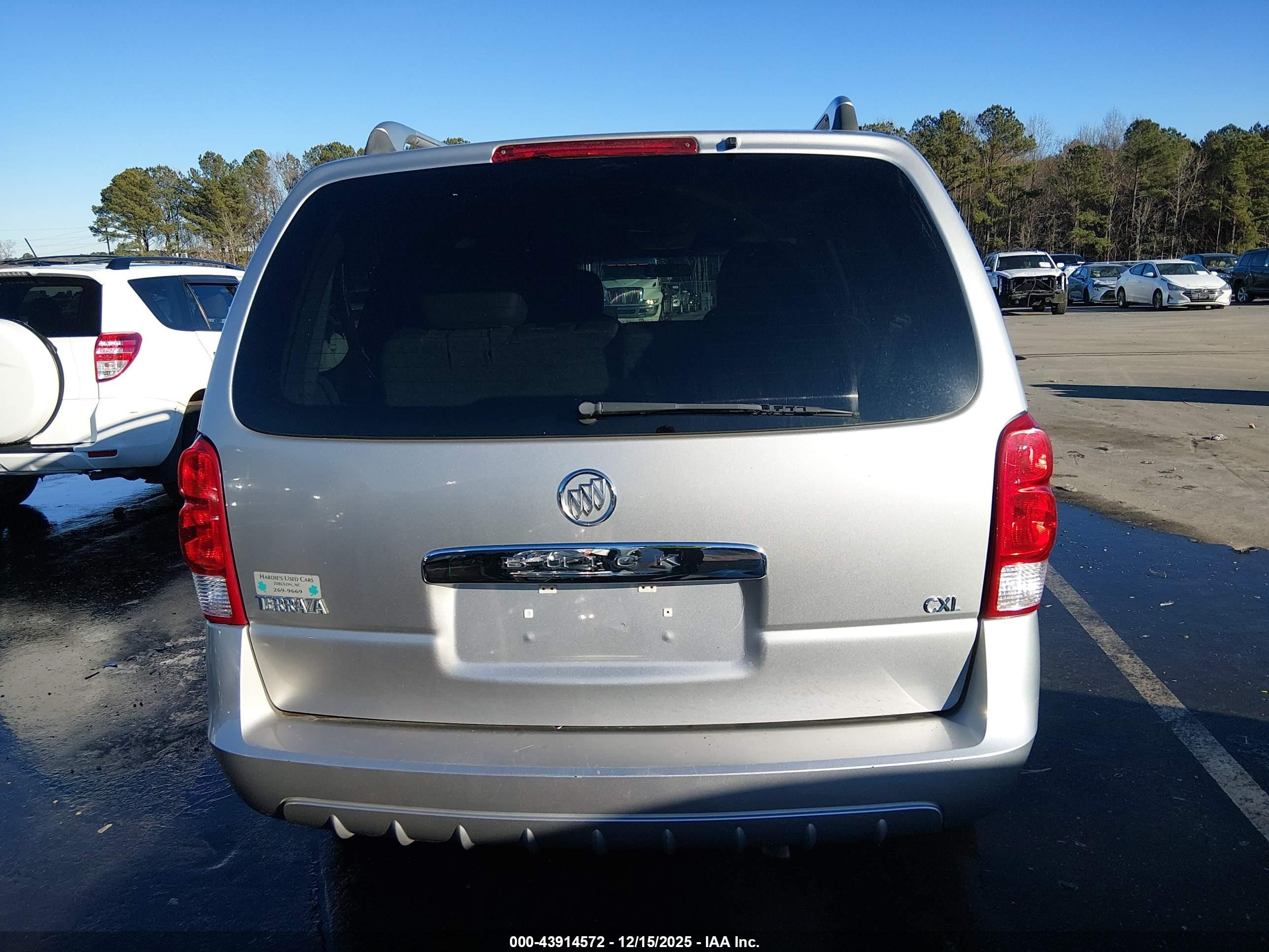 2006 Buick Terraza Cxl Silver vin: 5GADV33LX6D230917