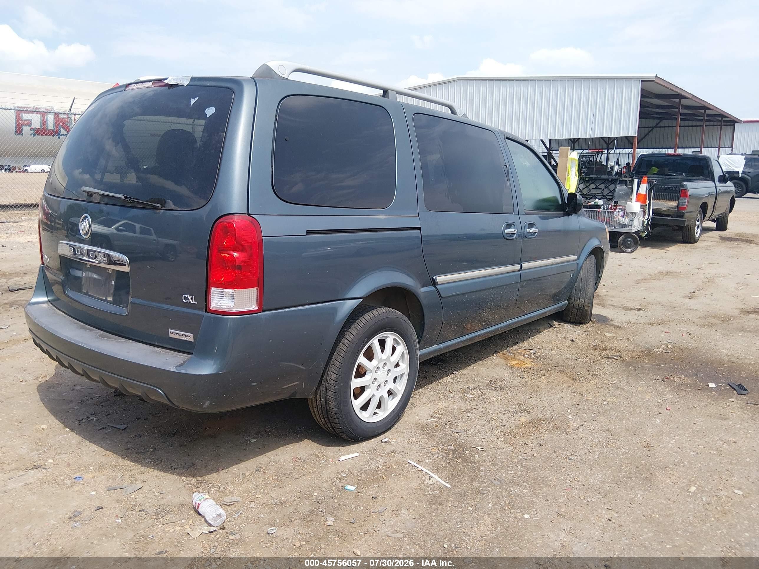 2006 Buick Terraza Cxl Синий vin: 5GADX33L56D145610