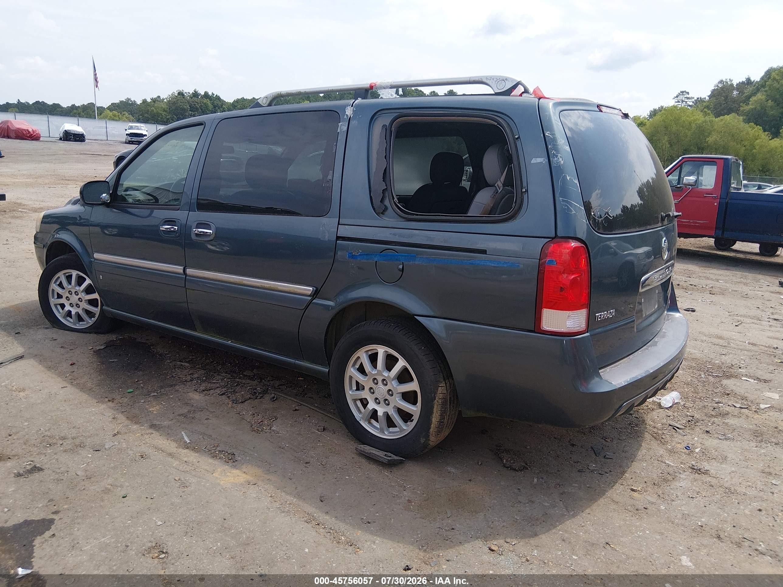 2006 Buick Terraza Cxl Синий vin: 5GADX33L56D145610