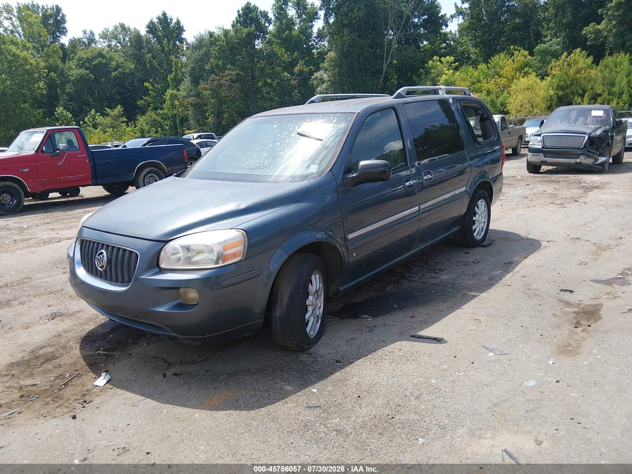 2006 Buick Terraza Cxl Синий vin: 5GADX33L56D145610