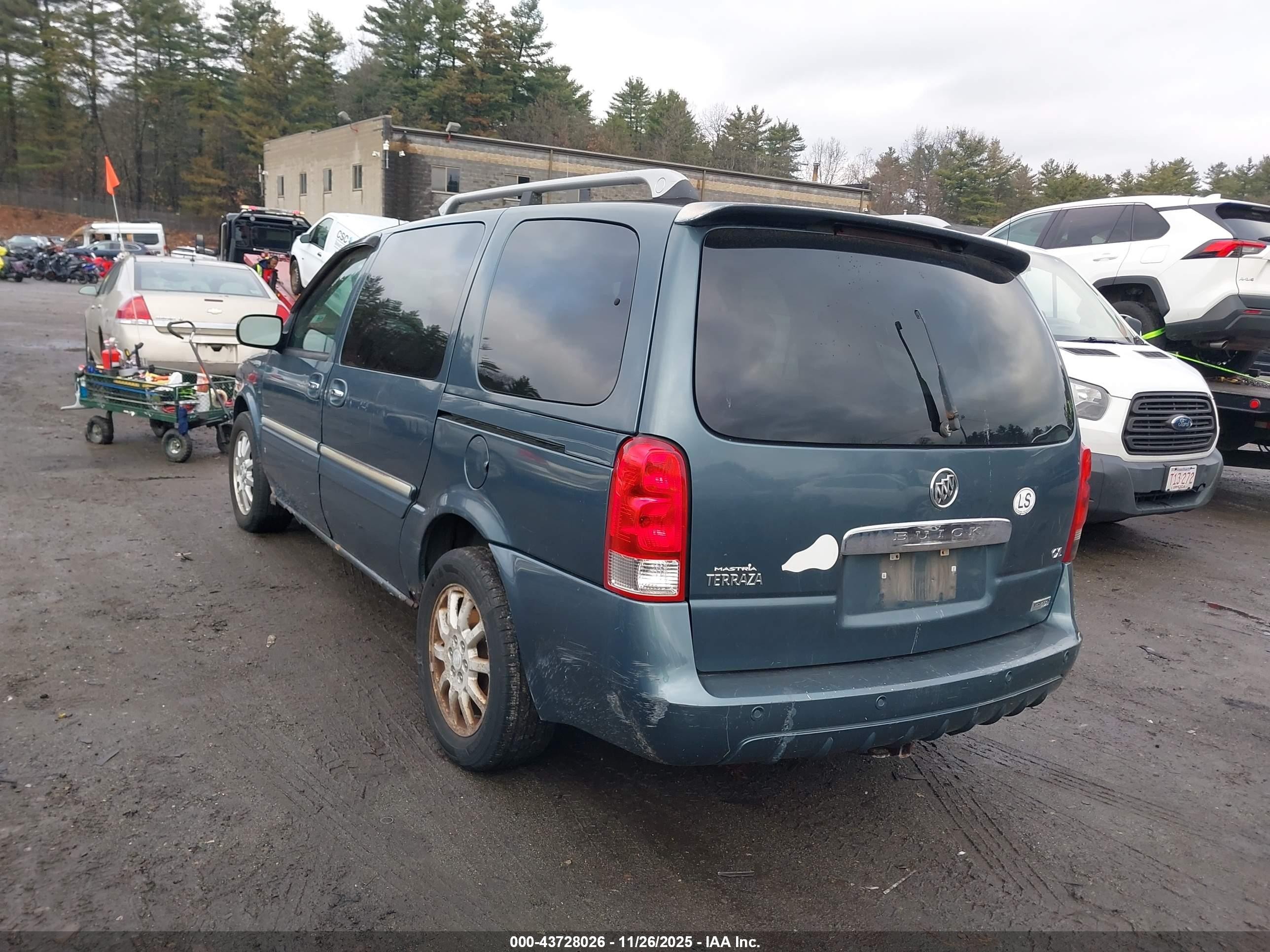 2006 Buick Terraza Cxl Navy vin: 5GADX33L76D150937