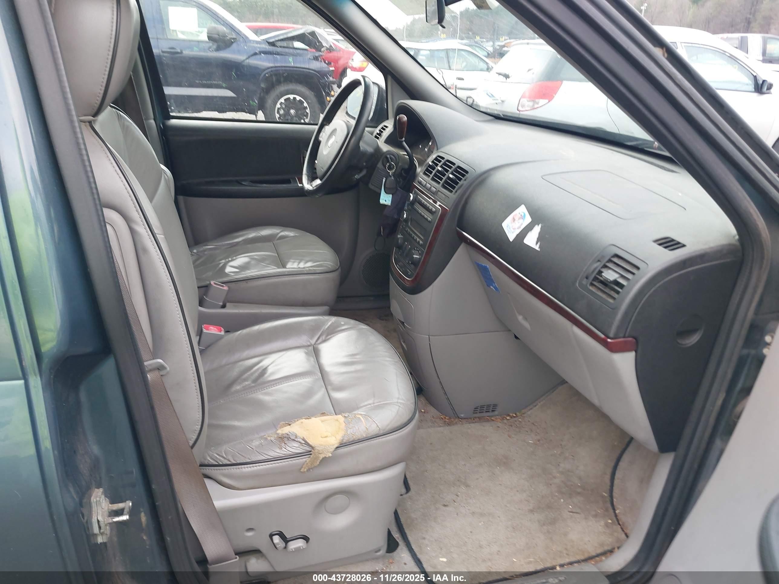 2006 Buick Terraza Cxl Navy vin: 5GADX33L76D150937