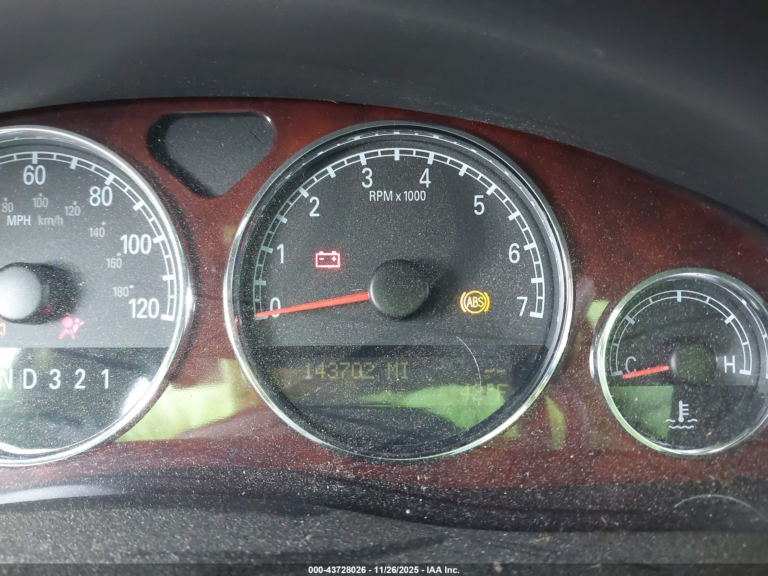 2006 Buick Terraza Cxl Navy vin: 5GADX33L76D150937