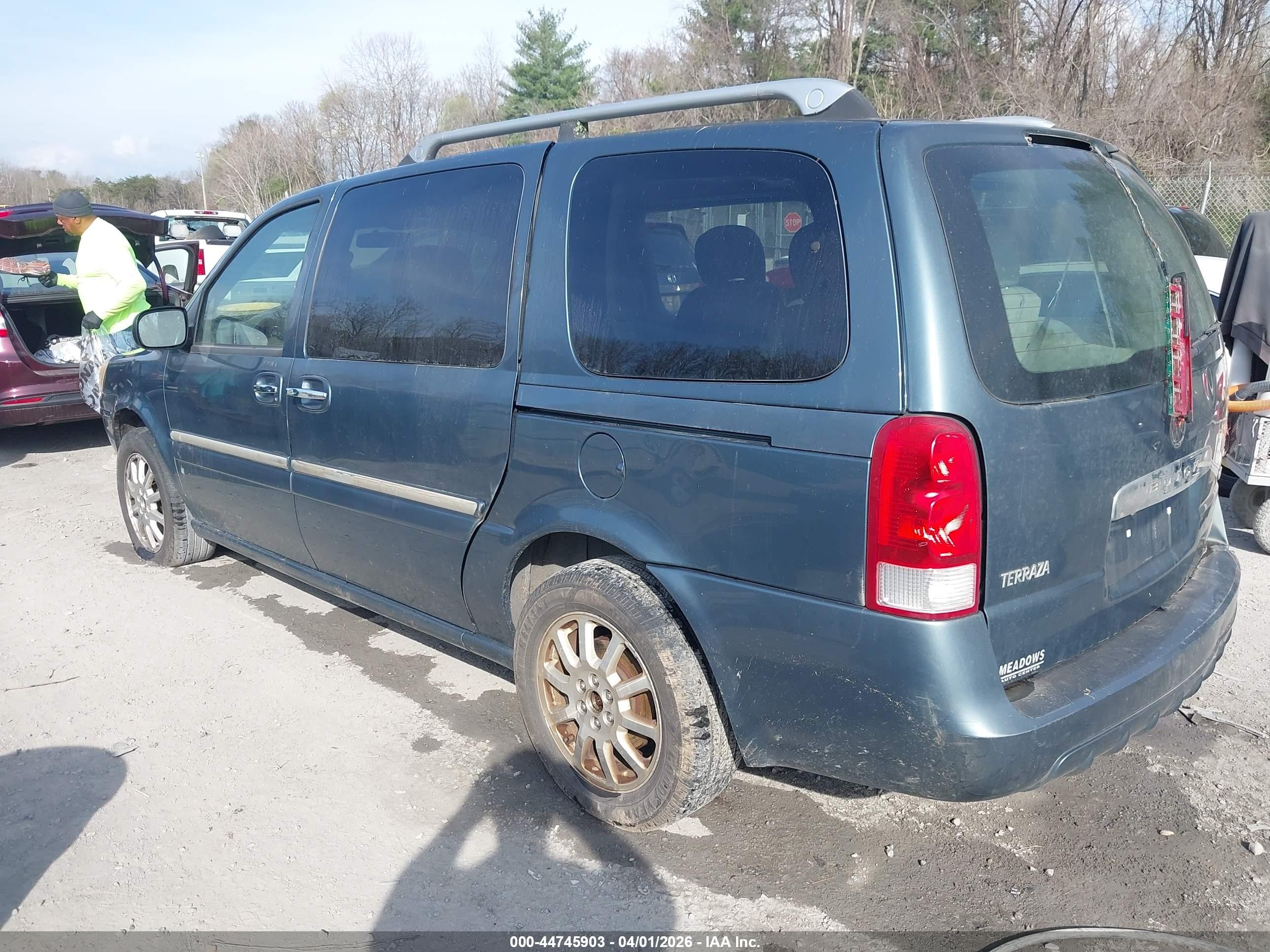2006 Buick Terraza Cxl Light Blue vin: 5GADX33L76D241822