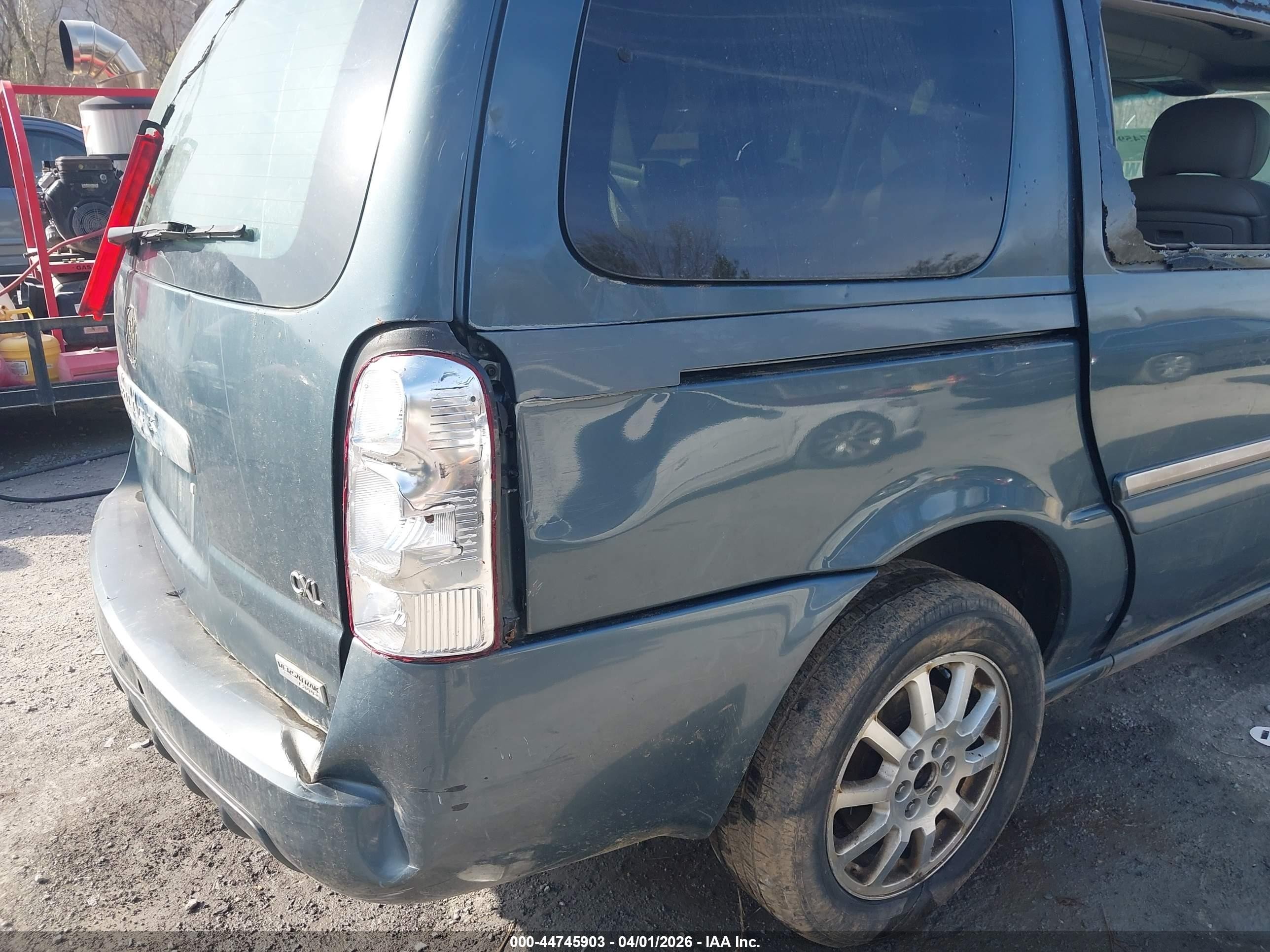2006 Buick Terraza Cxl Light Blue vin: 5GADX33L76D241822