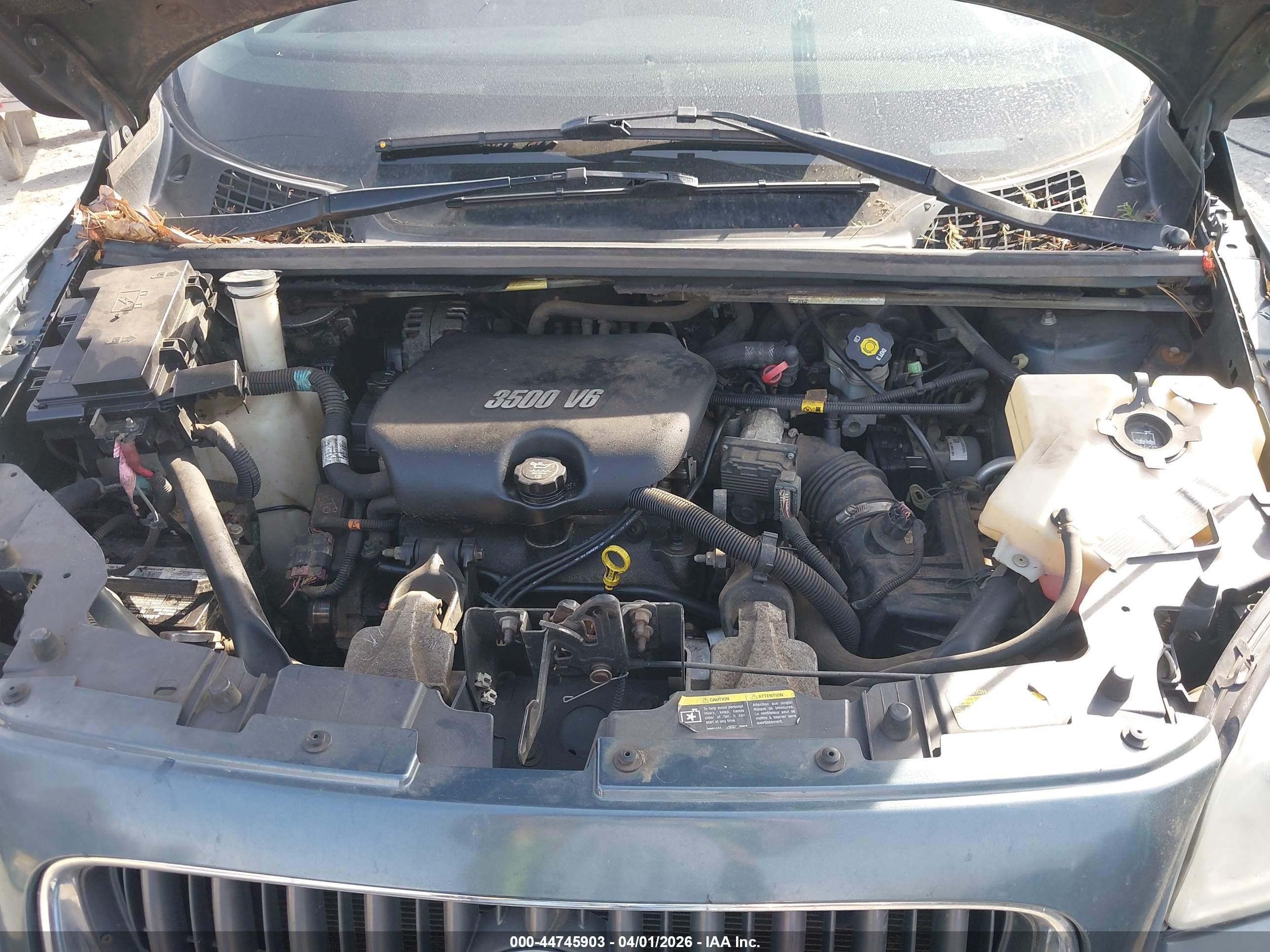 2006 Buick Terraza Cxl Light Blue vin: 5GADX33L76D241822