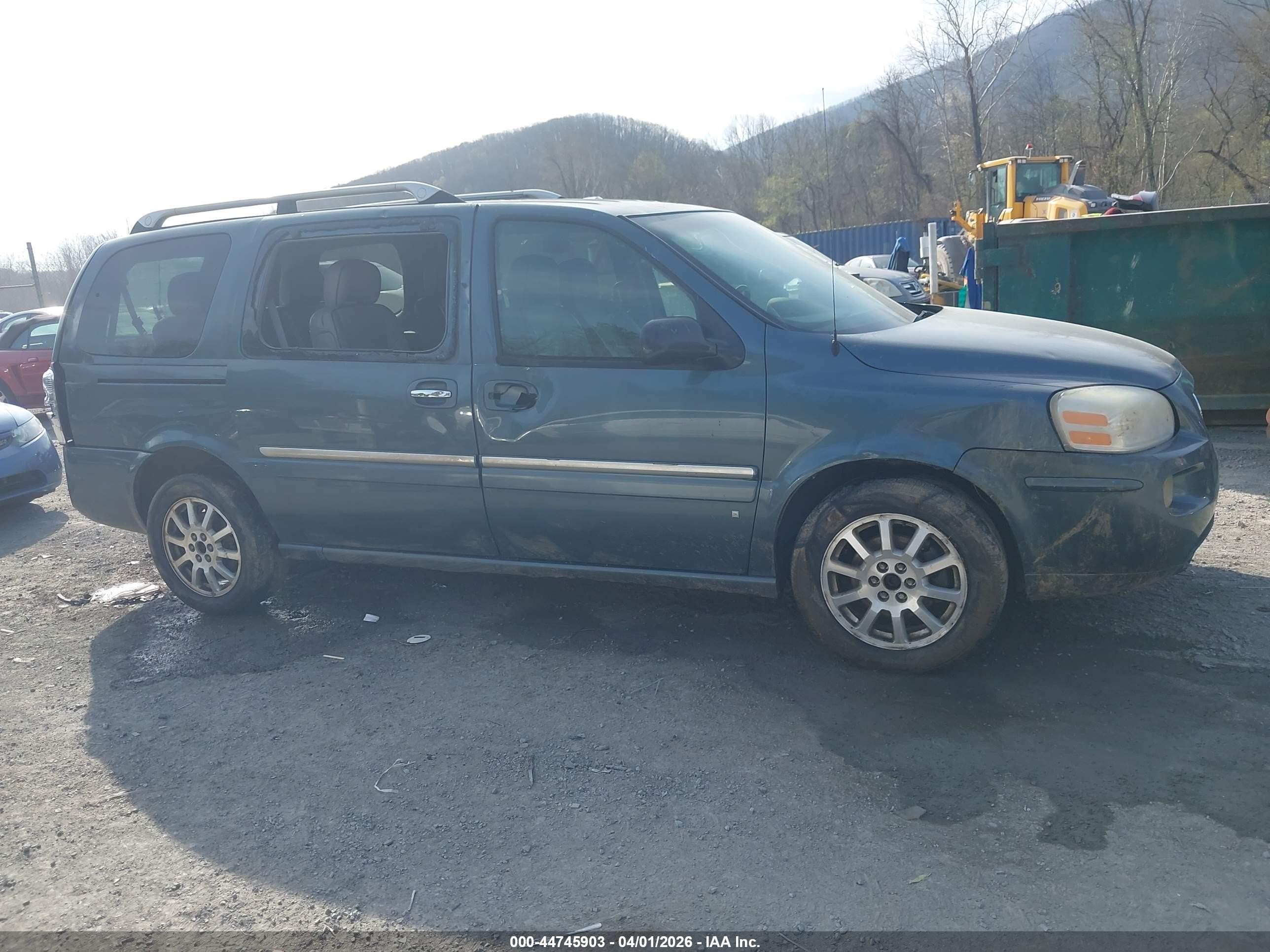 2006 Buick Terraza Cxl Light Blue vin: 5GADX33L76D241822