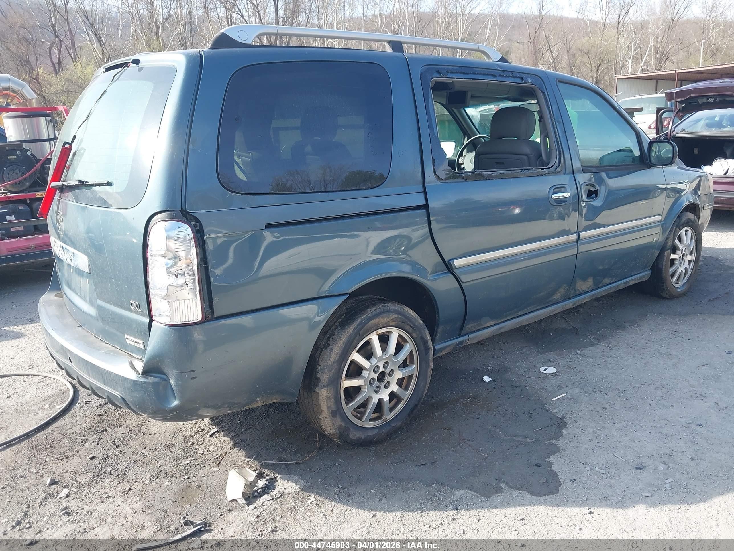 2006 Buick Terraza Cxl Light Blue vin: 5GADX33L76D241822