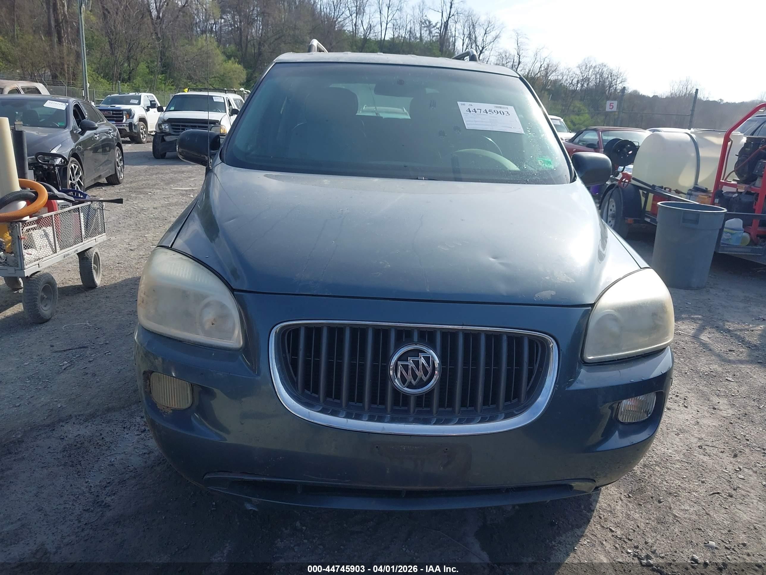 2006 Buick Terraza Cxl Light Blue vin: 5GADX33L76D241822