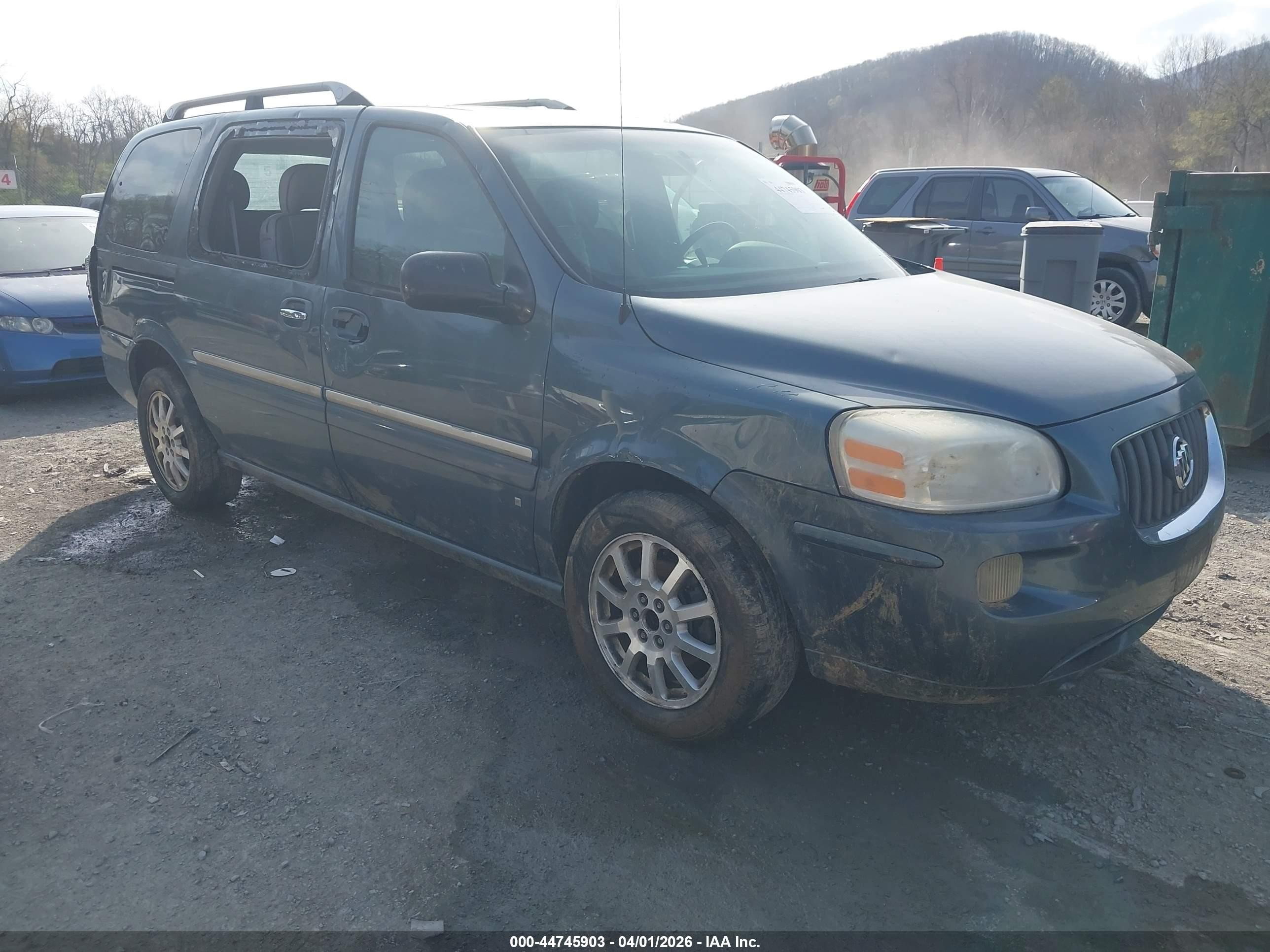 2006 Buick Terraza Cxl Light Blue vin: 5GADX33L76D241822