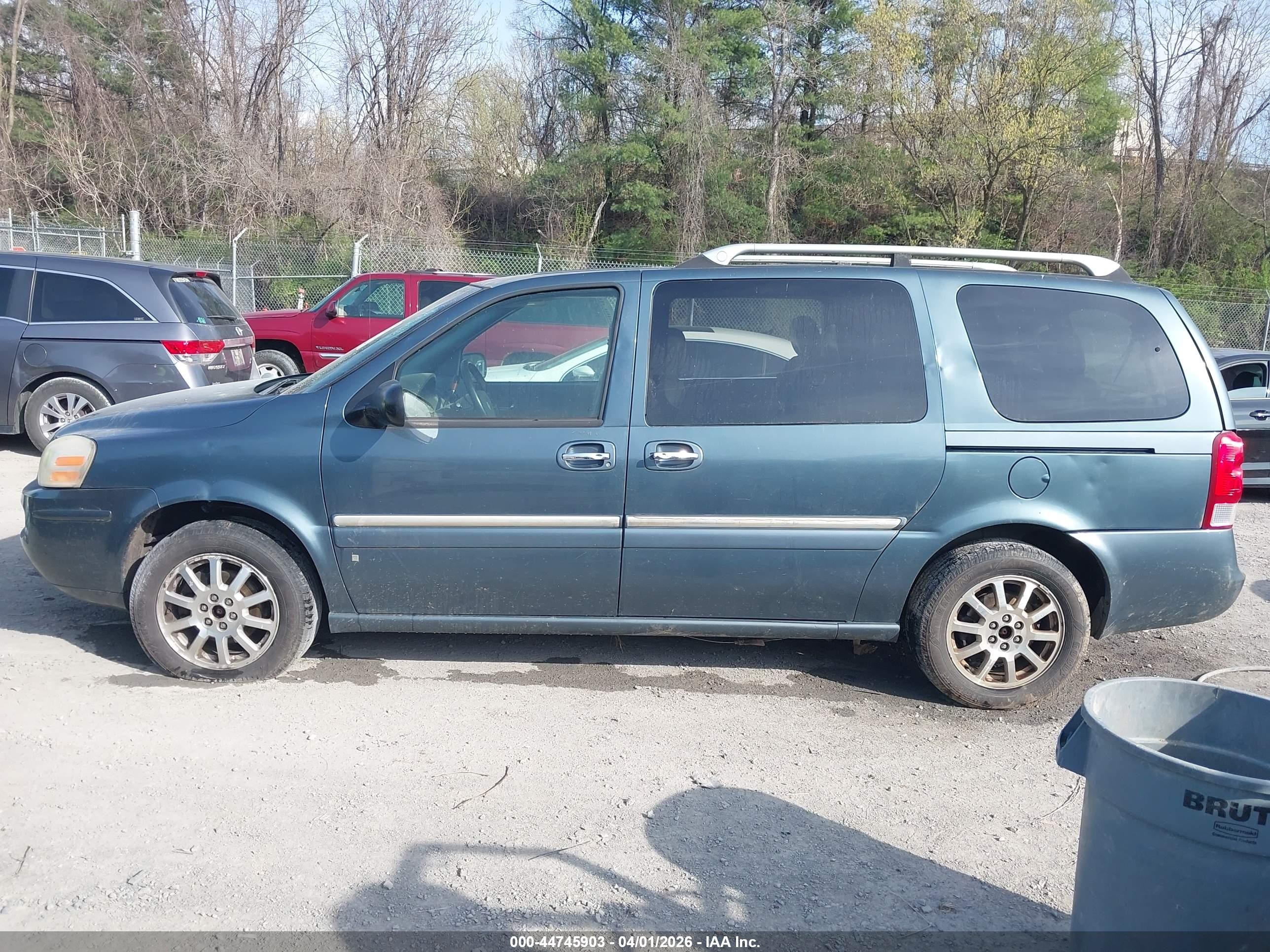2006 Buick Terraza Cxl Light Blue vin: 5GADX33L76D241822
