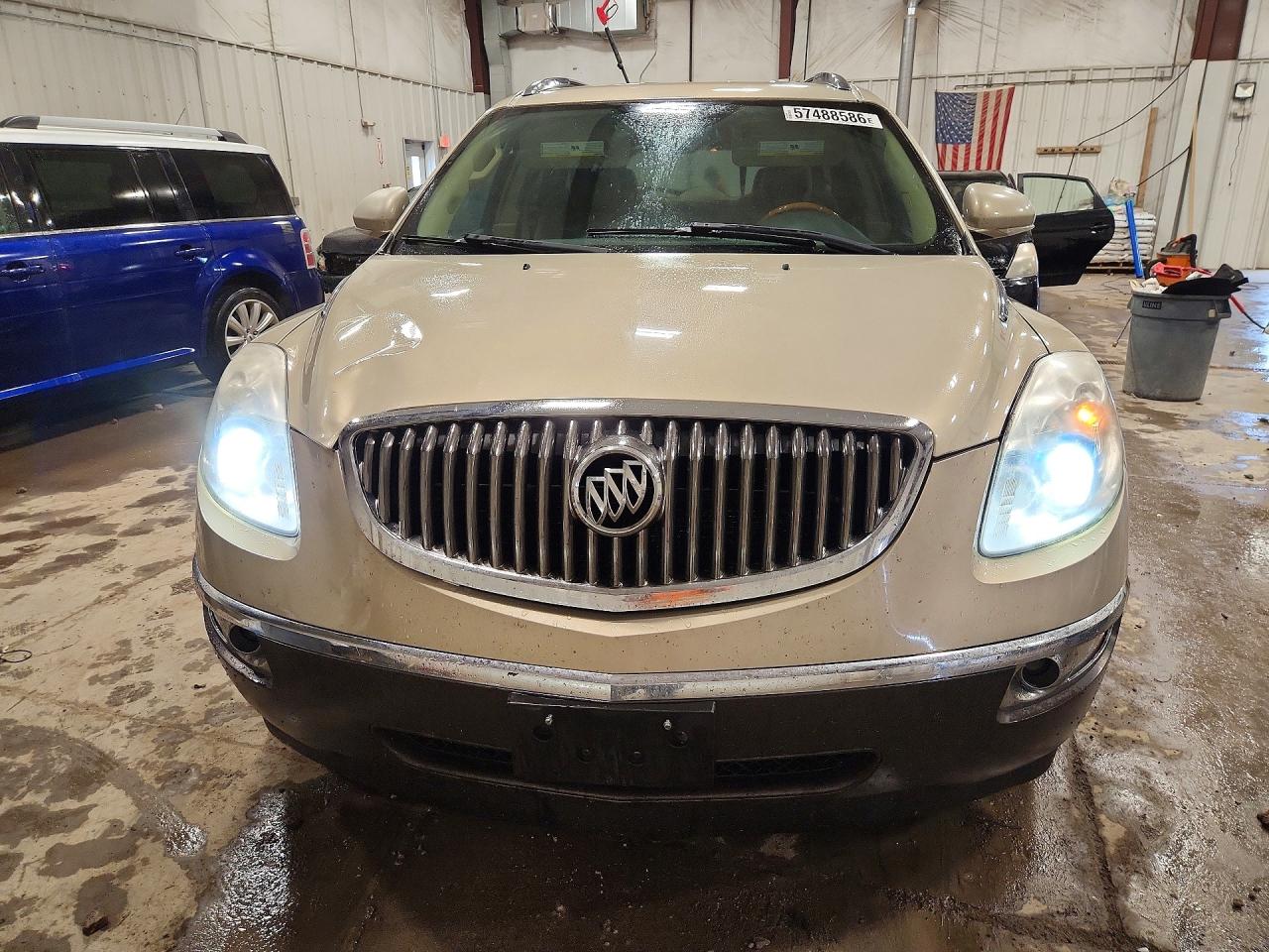 2008 Buick Enclave Cx Желто-коричневый vin: 5GAER13758J193893