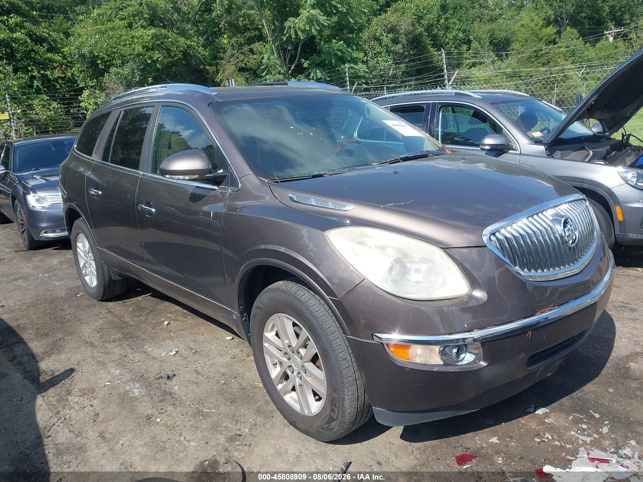 2008 Buick Enclave Cx Gray vin: 5GAER13798J232646