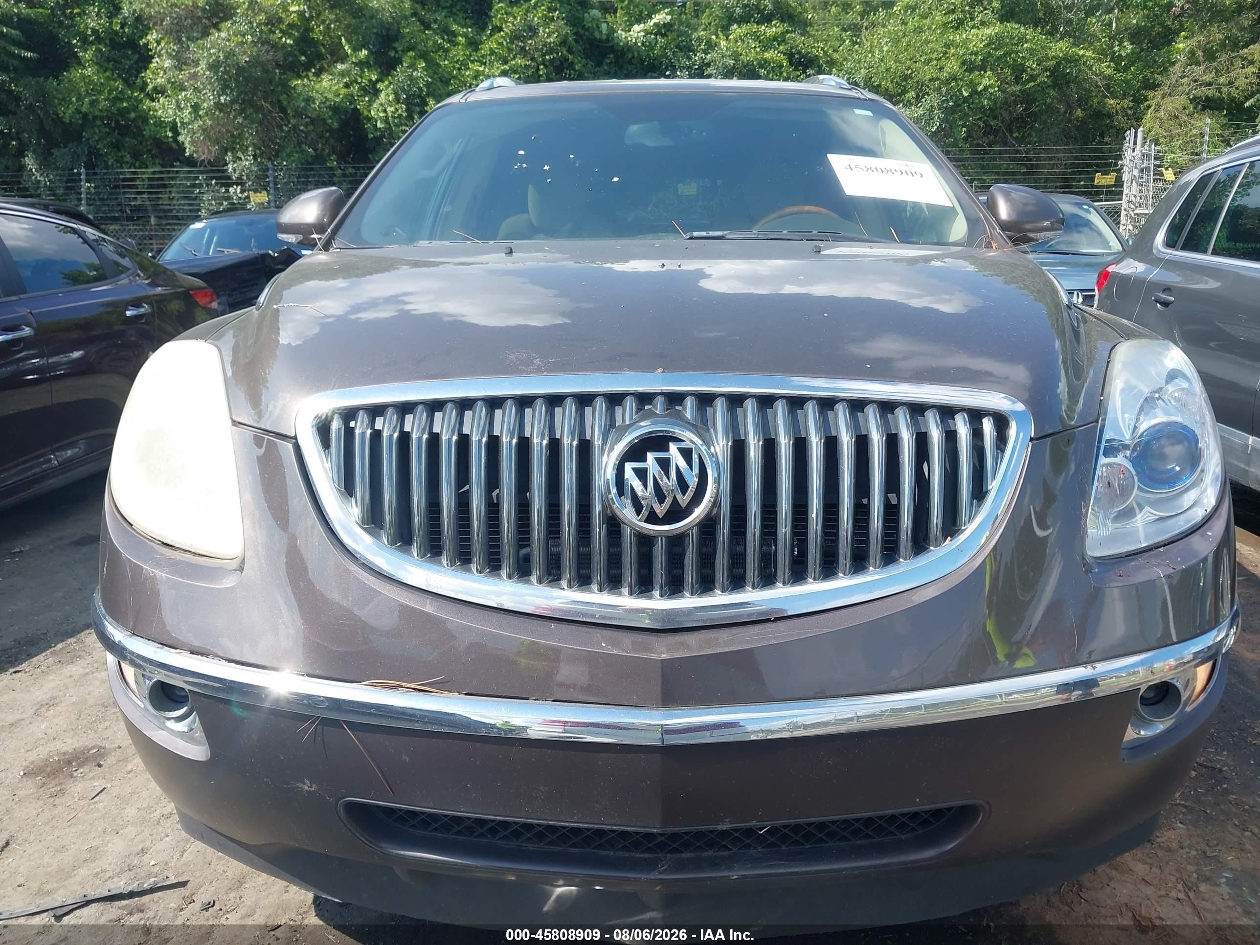 2008 Buick Enclave Cx Gray vin: 5GAER13798J232646