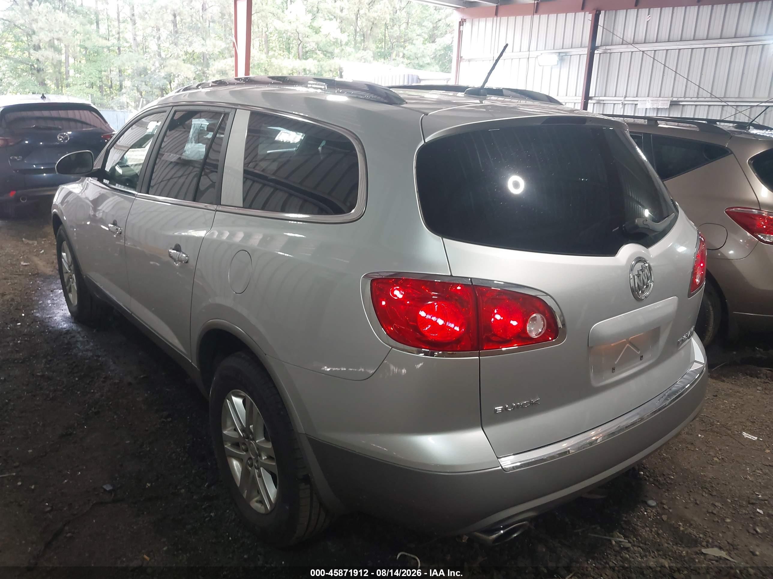 2009 Buick Enclave Cx Gray vin: 5GAER13D49J168166