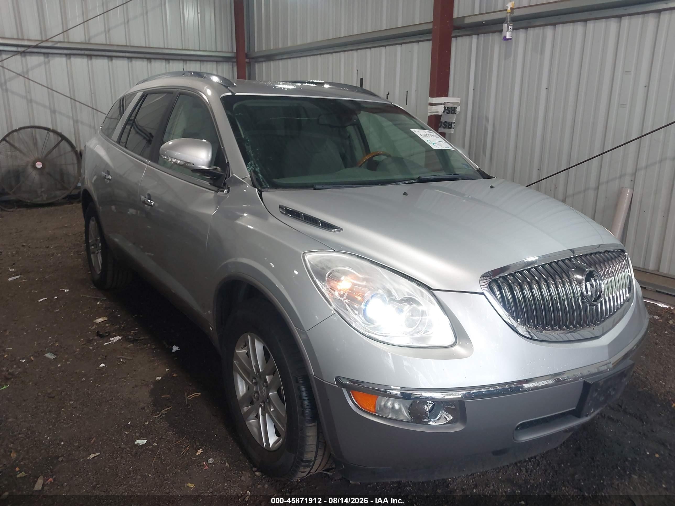 2009 Buick Enclave Cx Gray vin: 5GAER13D49J168166