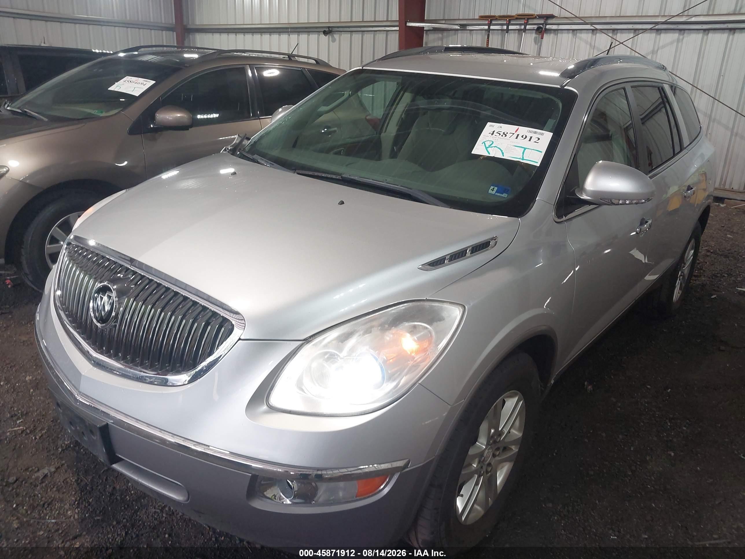 2009 Buick Enclave Cx Gray vin: 5GAER13D49J168166