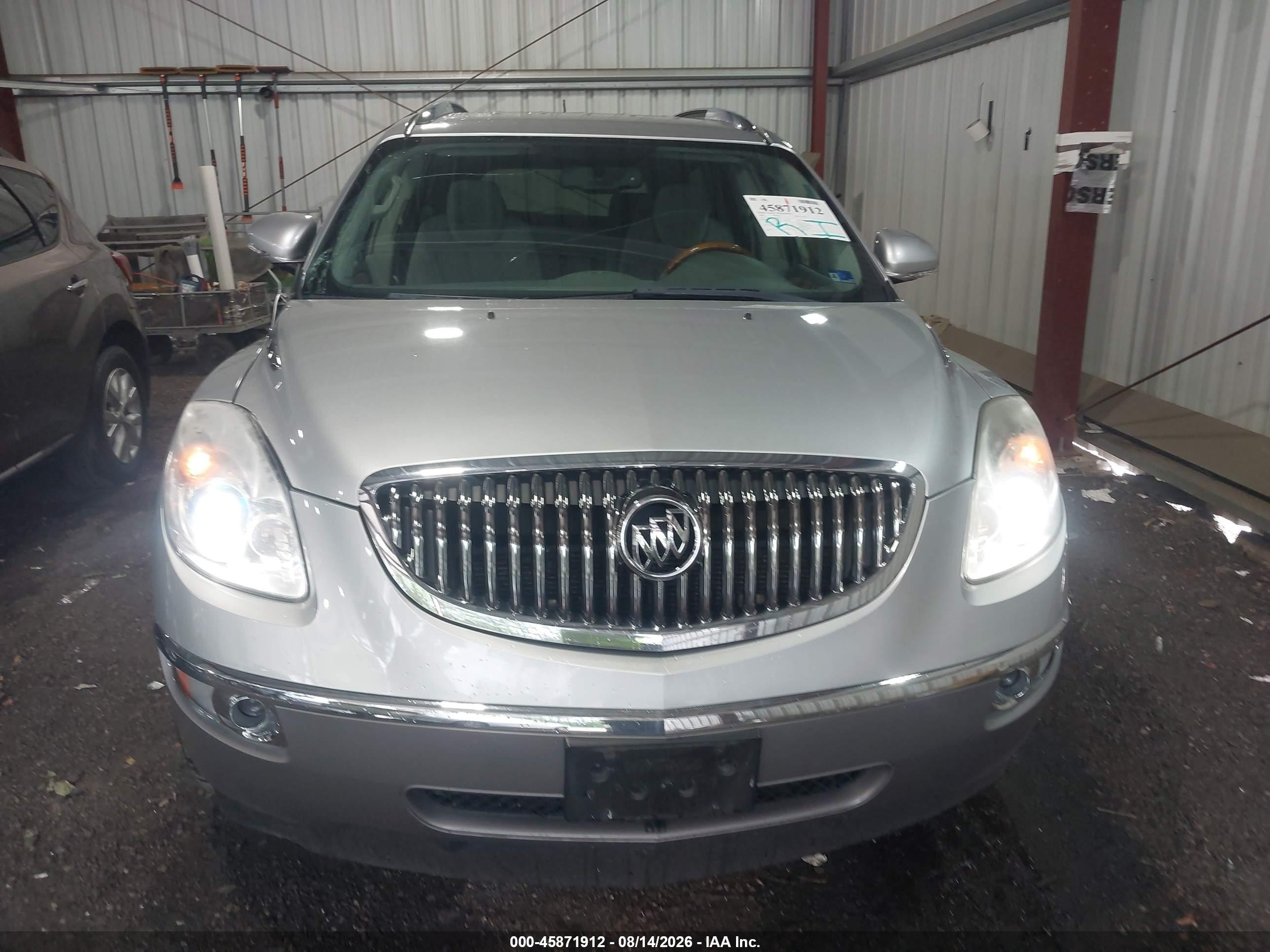 2009 Buick Enclave Cx Gray vin: 5GAER13D49J168166