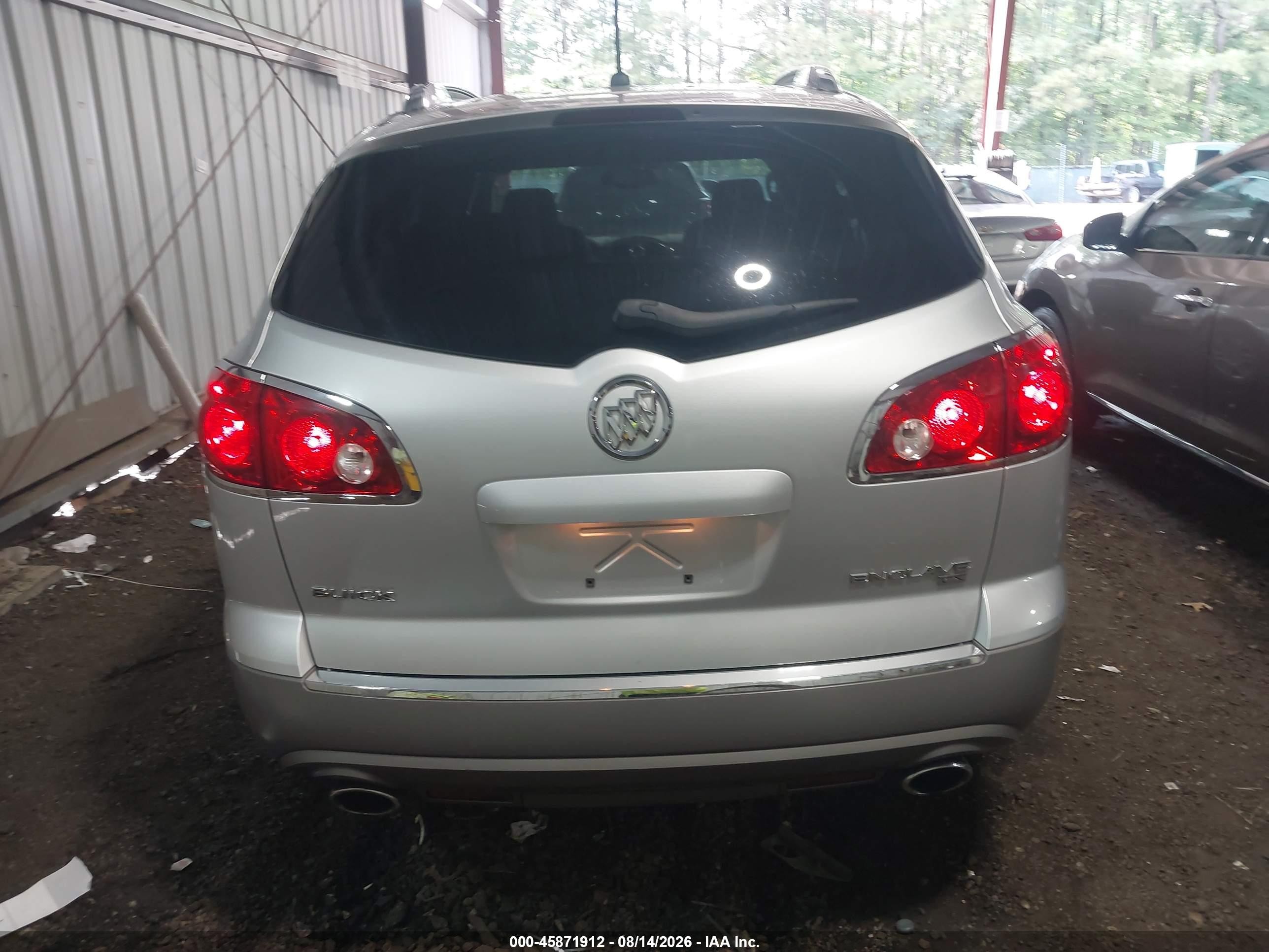 2009 Buick Enclave Cx Gray vin: 5GAER13D49J168166