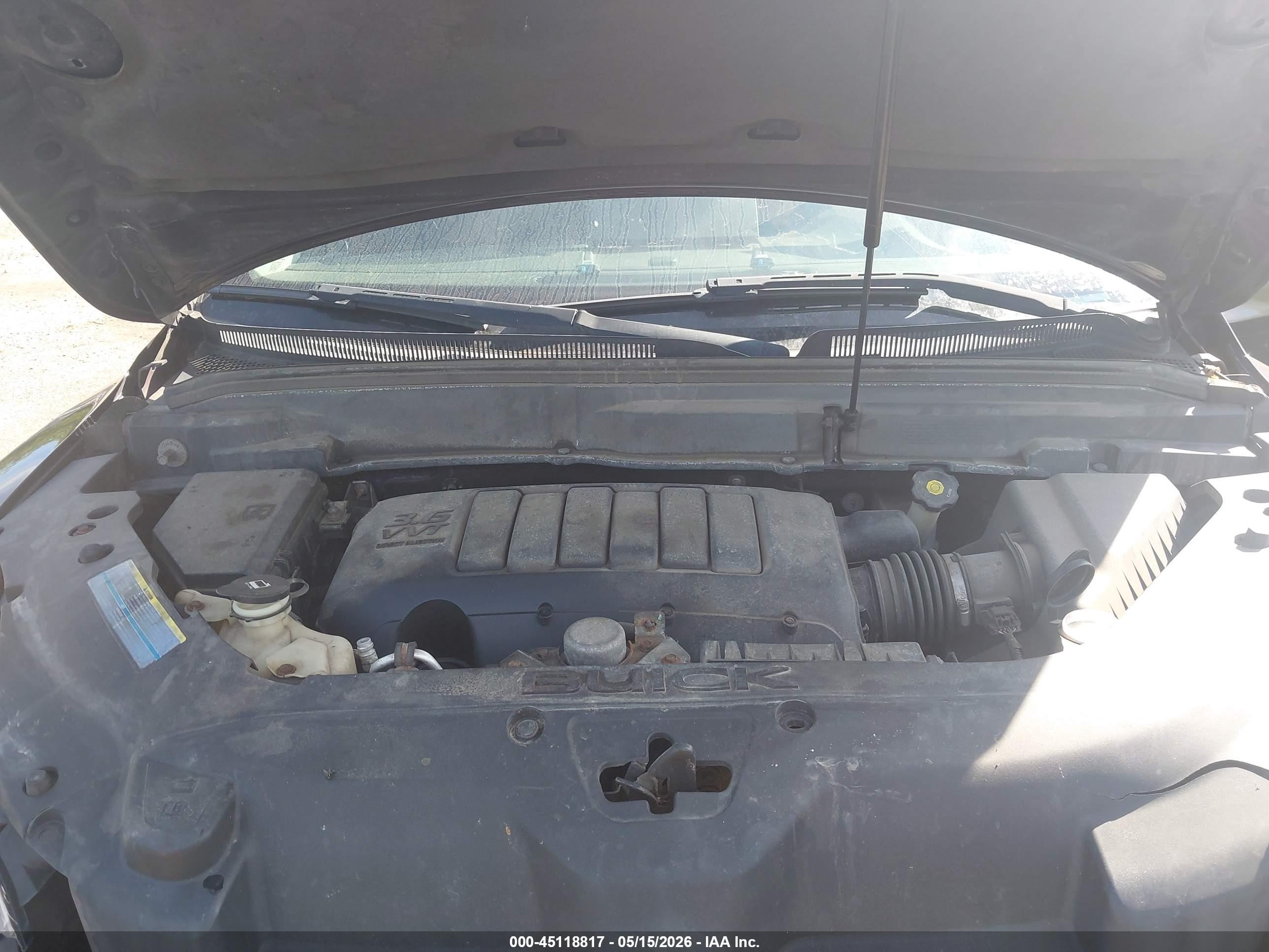 2009 Buick Enclave Cx Maroon vin: 5GAER13D49J213154