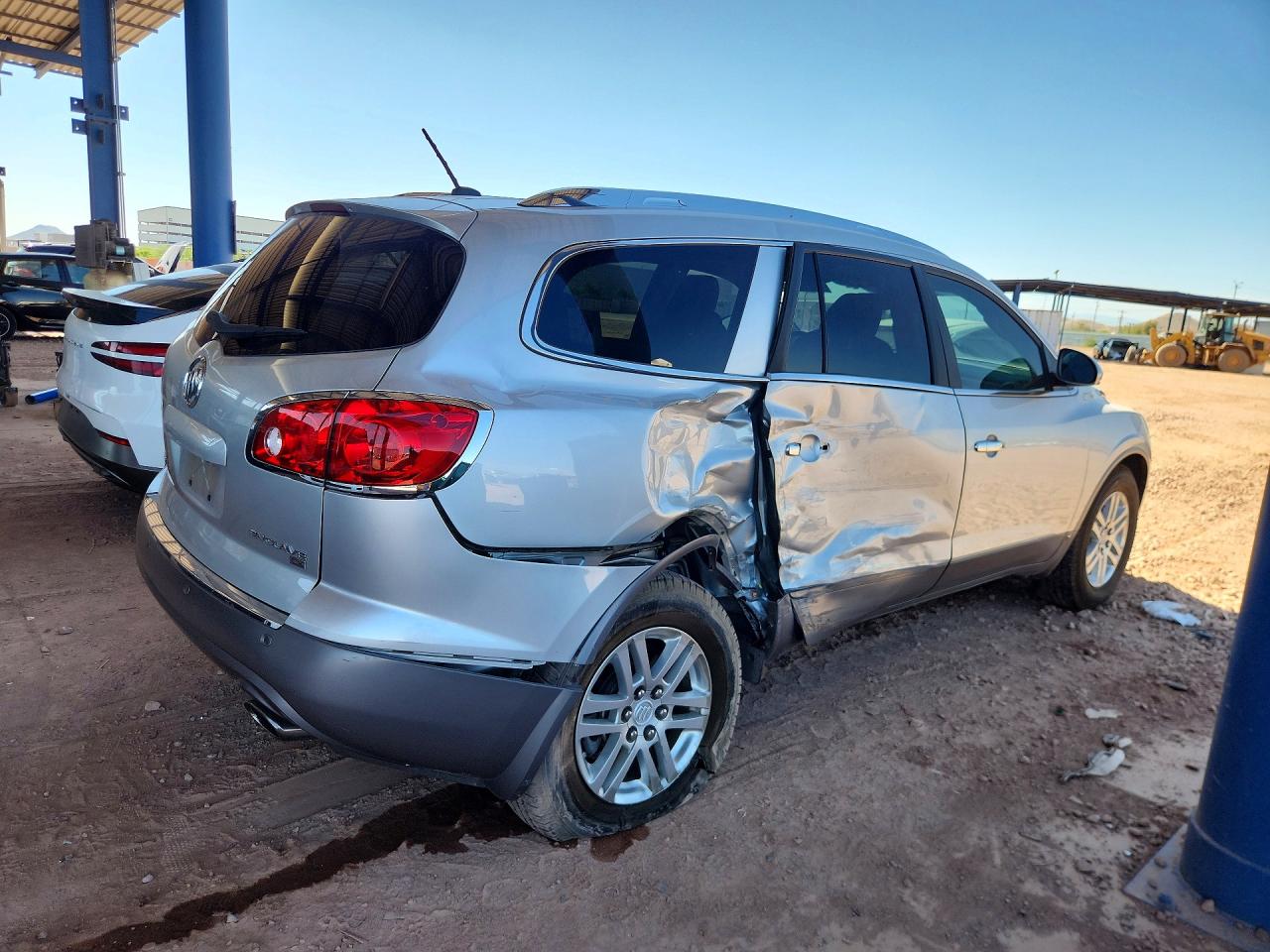 2009 Buick Enclave Cx Серебряный vin: 5GAER13D59J196476
